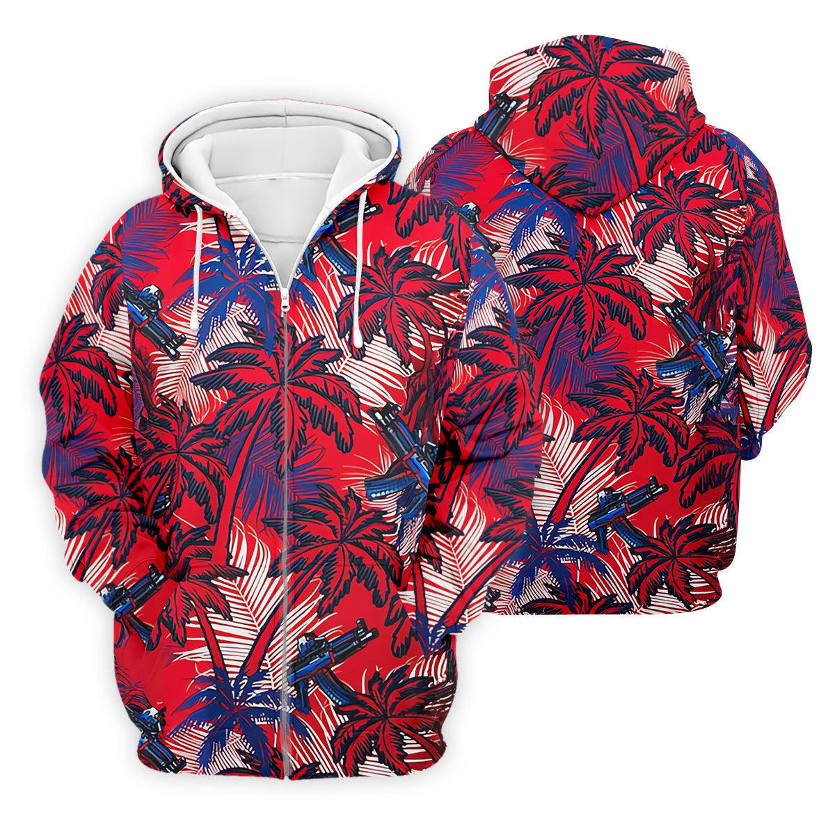 Tropical Sunset Mens Golf Polo ShirtMens Goft Shirt, Christmas Golf Gift