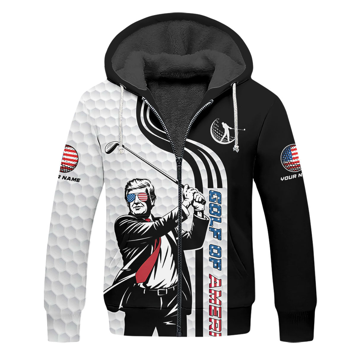 Golf Of America Mens Patriotic Golf Shirts, Mens Golf Gift, Mens Golf Polo Shirt Golf Shirts For Men