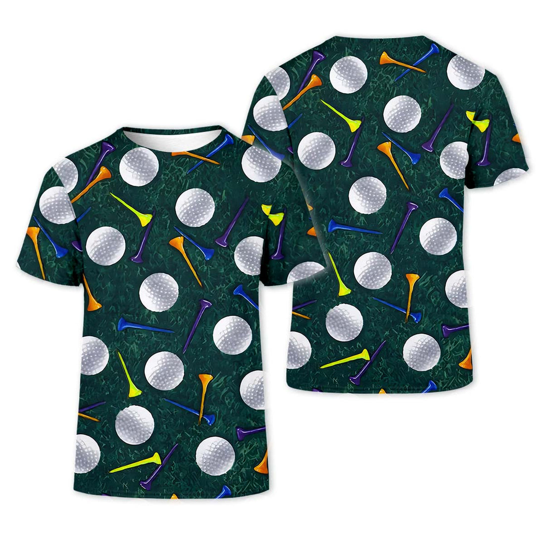 Golf Balls Men's Golf Polo ShirtFunny Golf Shirt, Gifts For Golfer