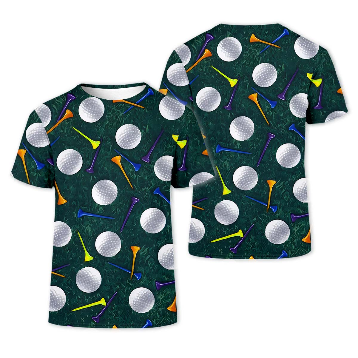 Golf Balls Men's Golf Polo ShirtFunny Golf Shirt, Gifts For Golfer