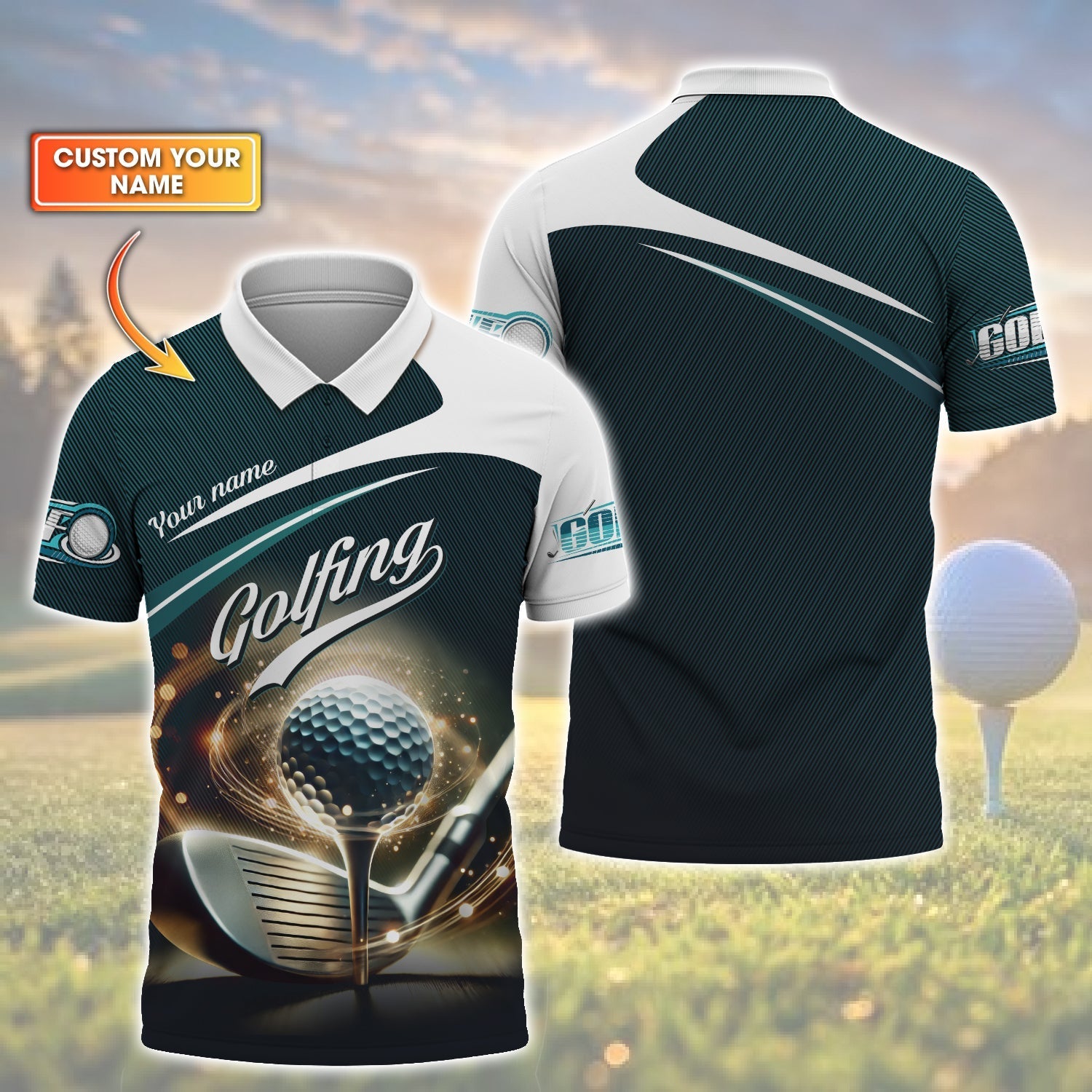 Custom Golf Polo Shirtolfing Apparel, Gift For Golfers