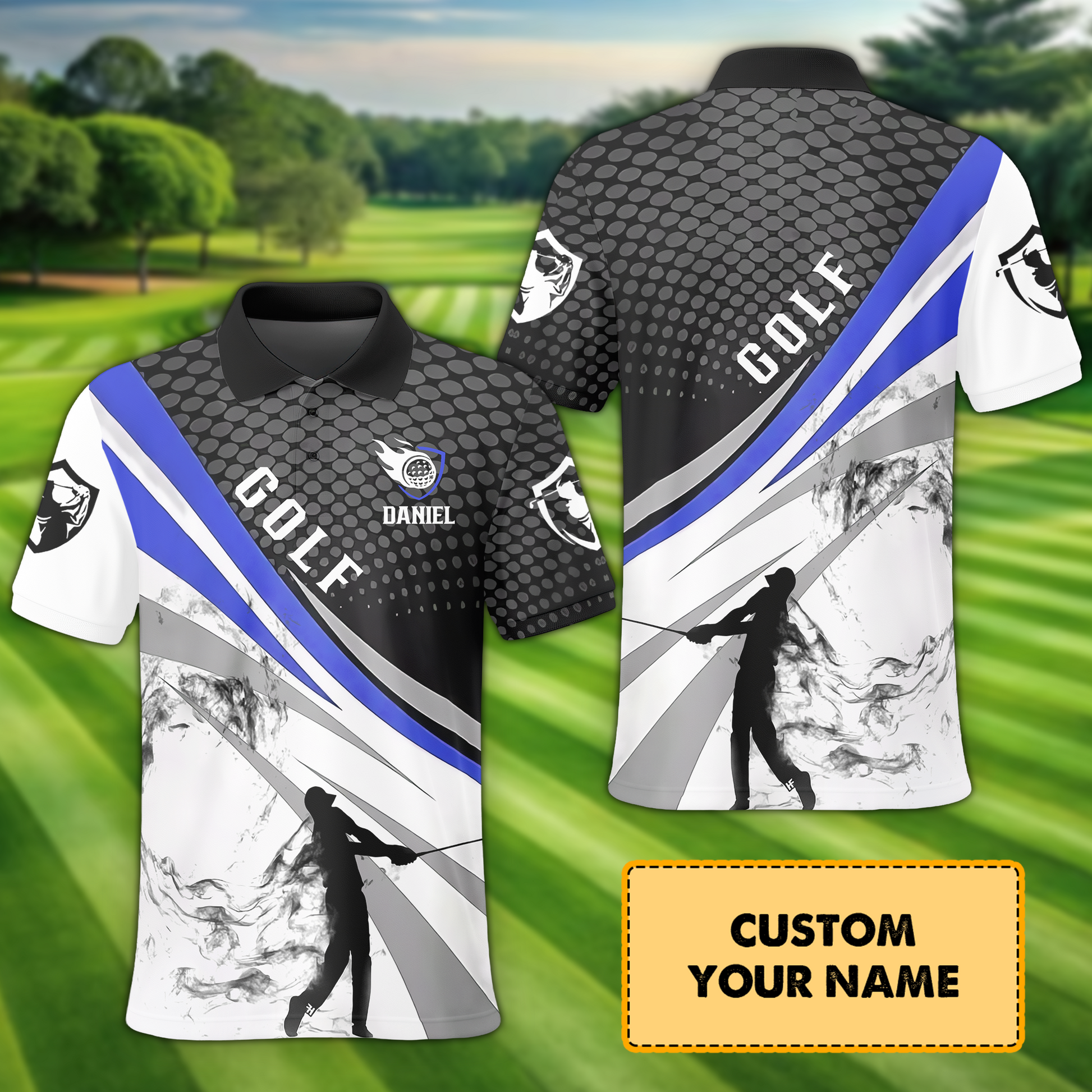 Custom Golf Polo ShirtCustom Golf Apparel, Perfect Present For Golfers