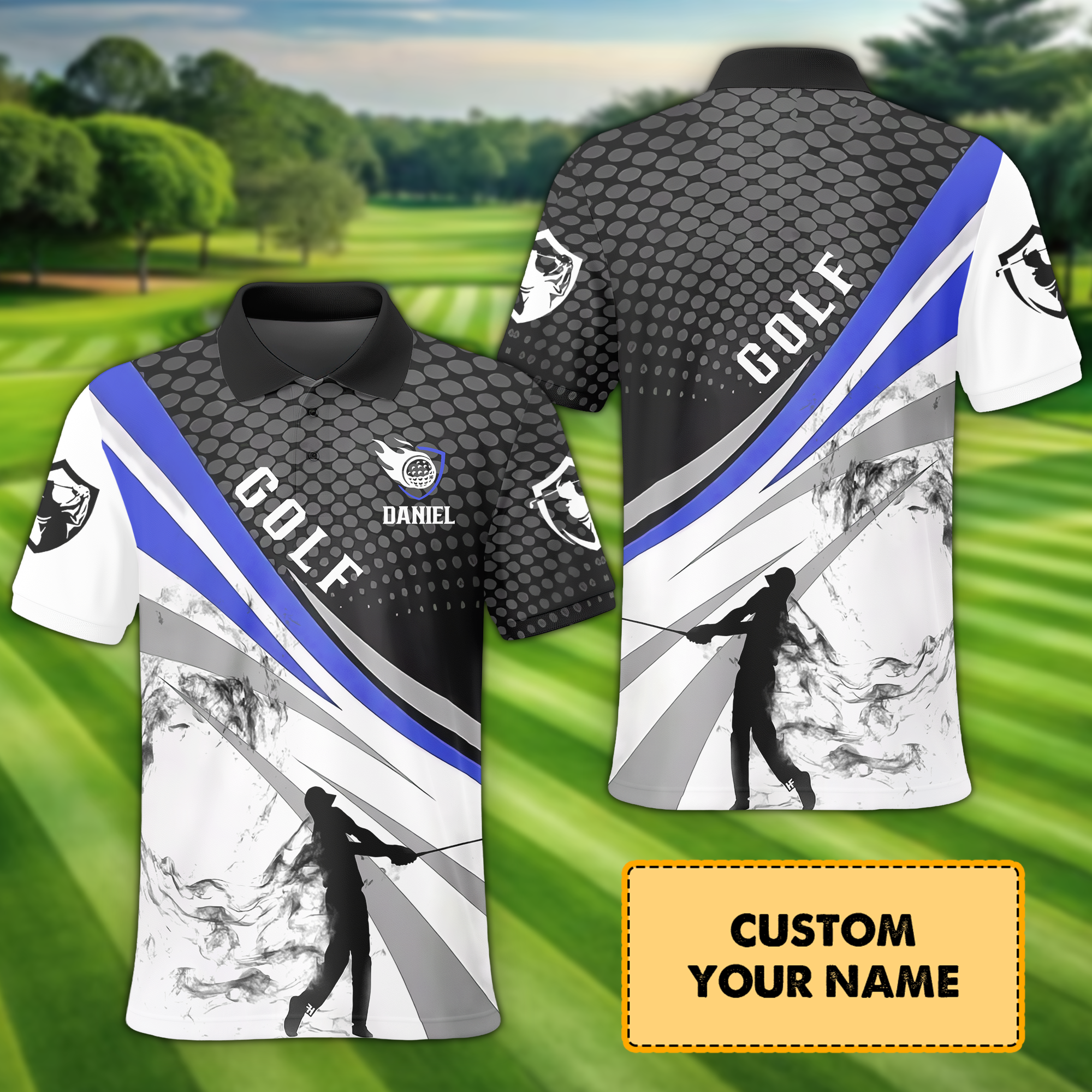Custom Golf Polo ShirtCustom Golf Apparel, Perfect Present For Golfers