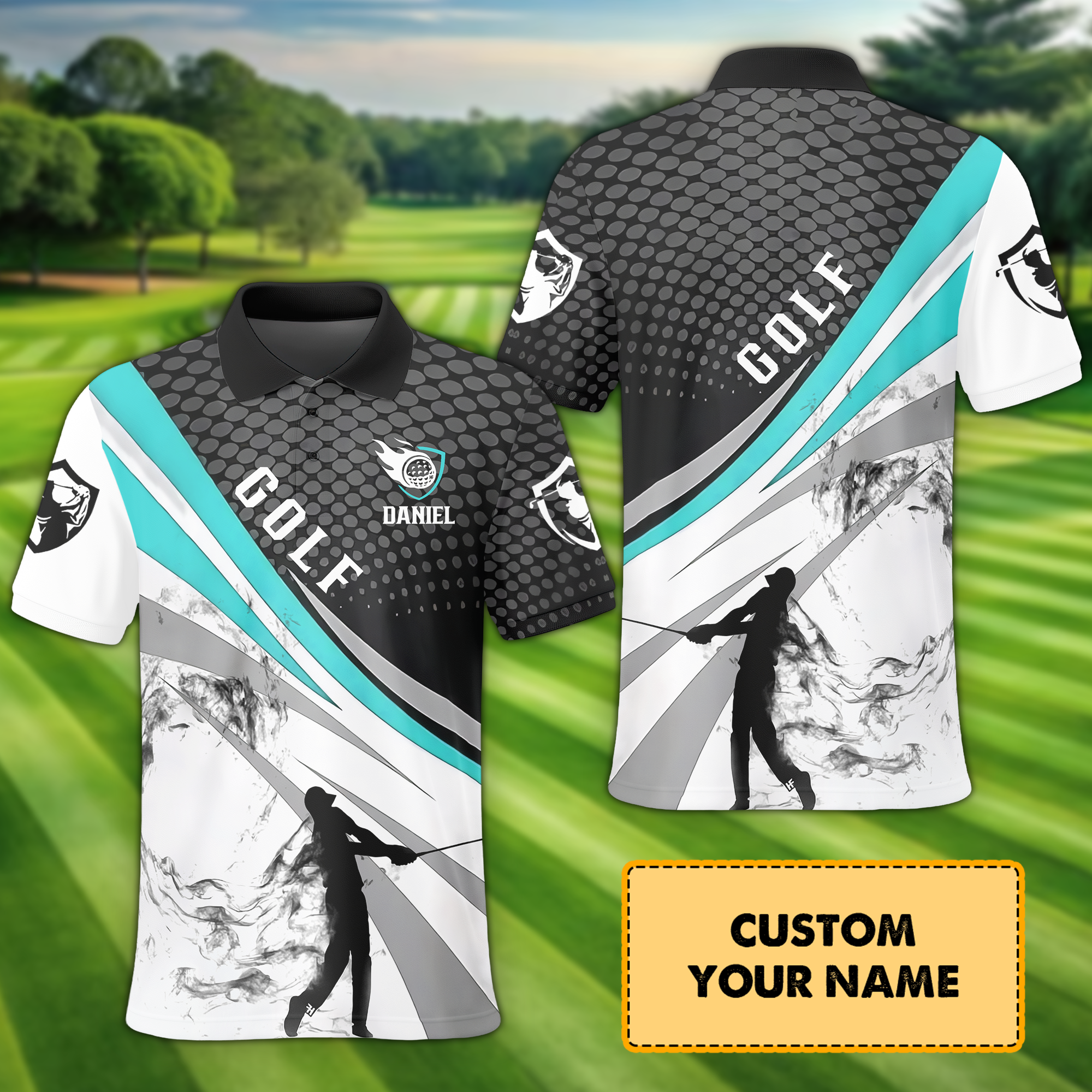 Custom Golf Polo ShirtCustom Golf Apparel, Perfect Present For Golfers
