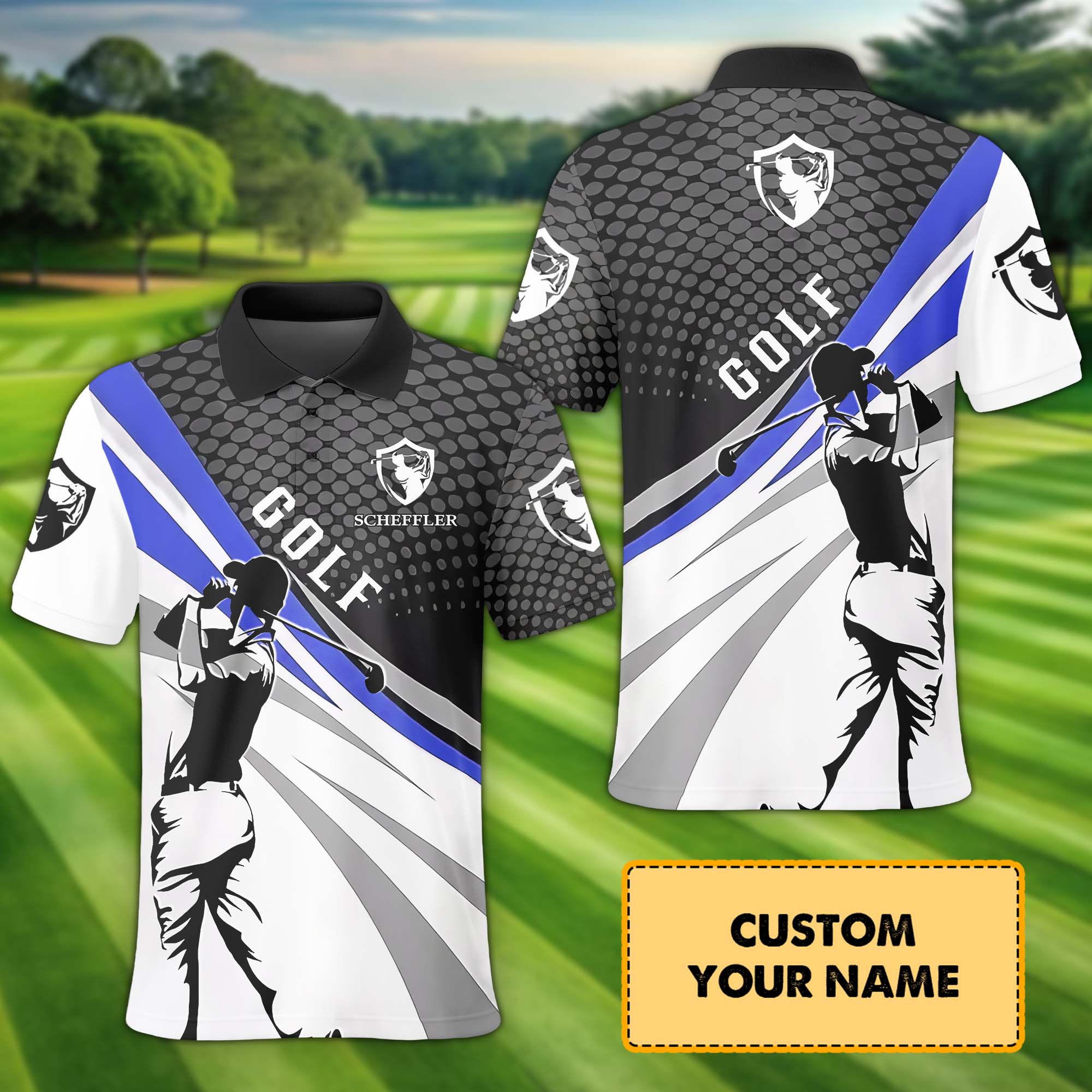 Custom Golf Polo ShirtPersonalized Golf Apparel, Perfect Present For Golfers