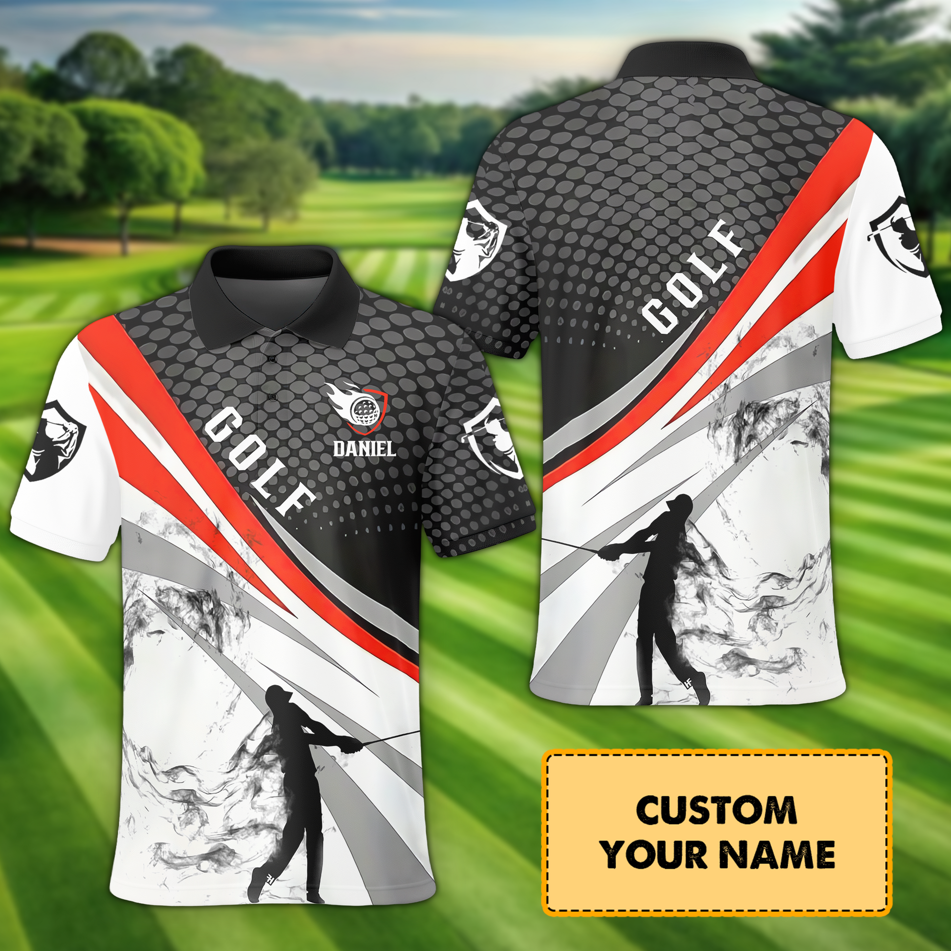 Custom Golf Polo ShirtCustom Golf Apparel, Perfect Present For Golfers