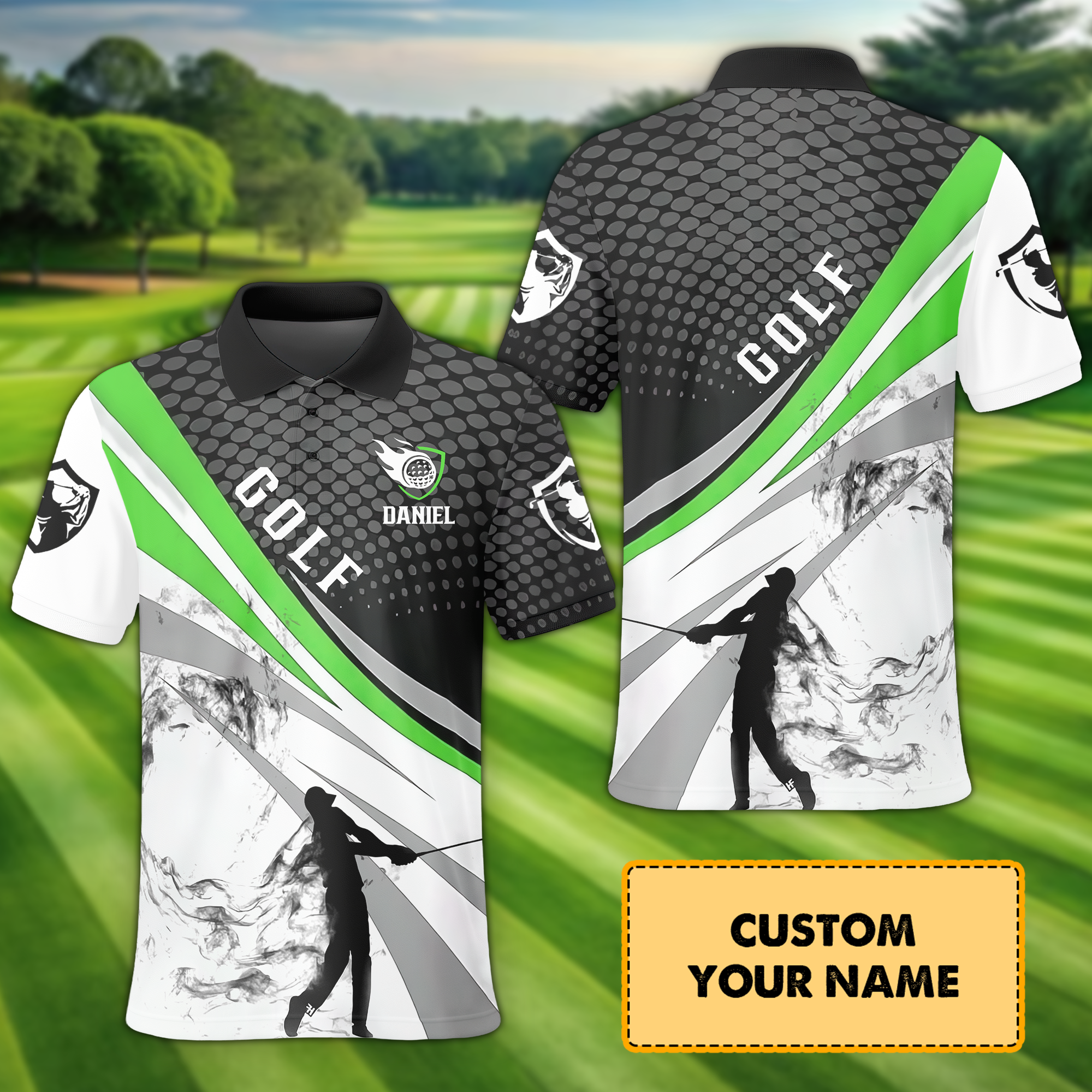 Custom Golf Polo ShirtCustom Golf Apparel, Perfect Present For Golfers