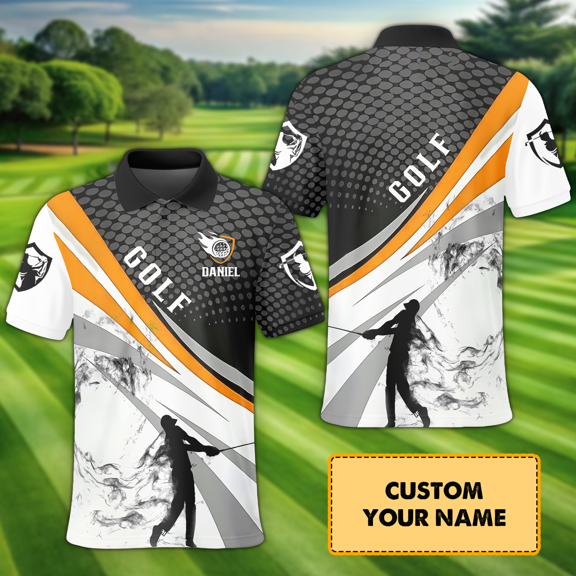 Custom Golf Polo ShirtCustom Golf Apparel, Perfect Present For Golfers