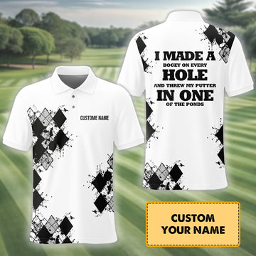 Bogey Golf Shirt, Custom Polo ShirtPerfect Present For Golfers
