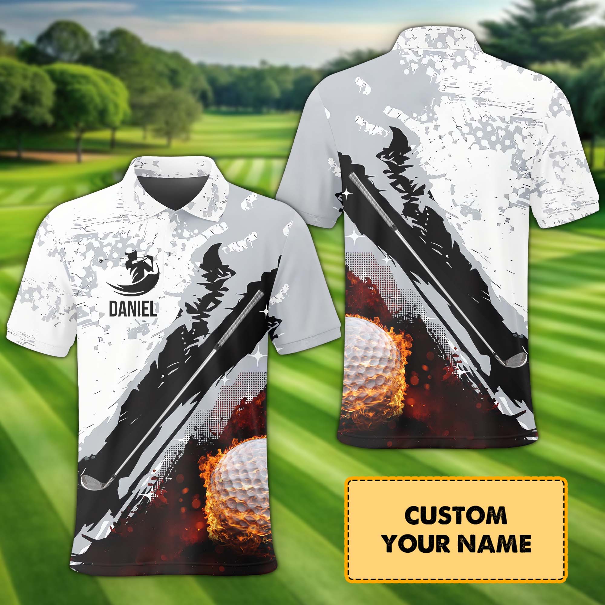 Personalized Golf Polo ShirtGolf Shirt, Gift For Golfers