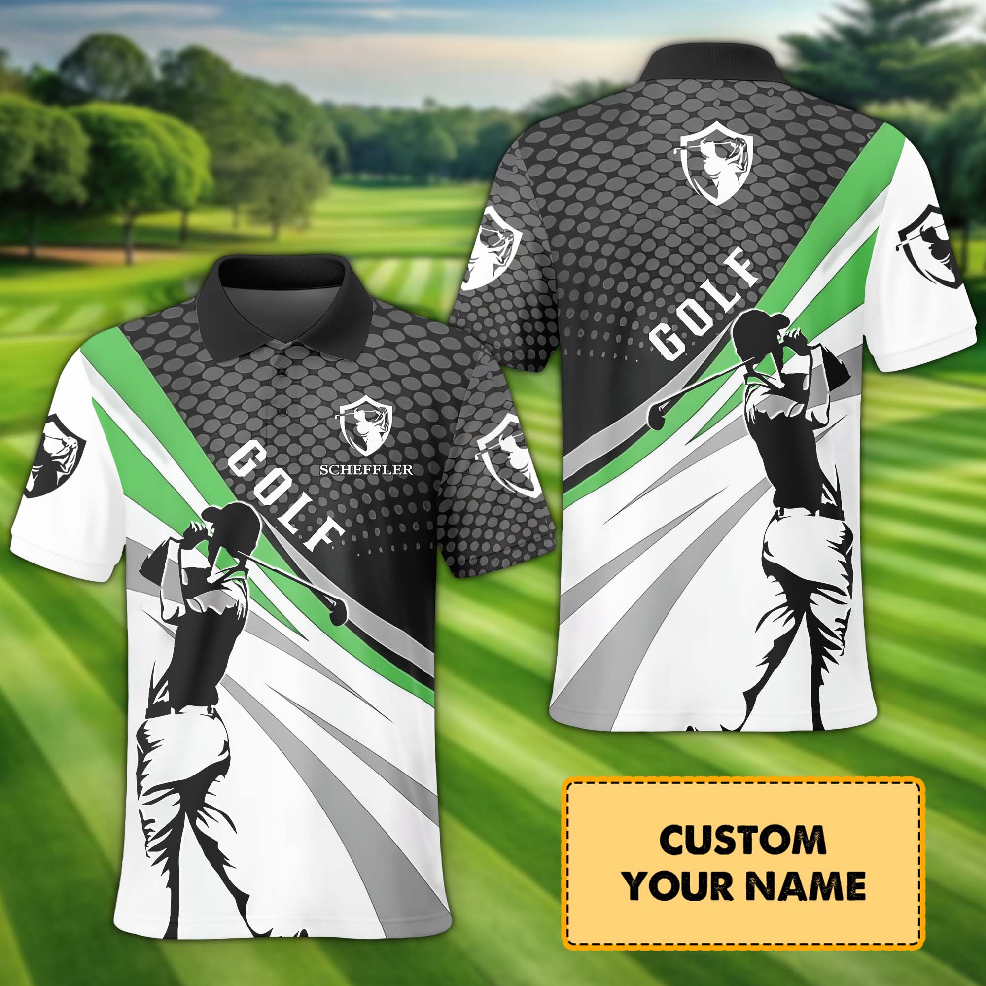 Custom Golf Polo ShirtPersonalized Golf Apparel, Perfect Present For Golfers