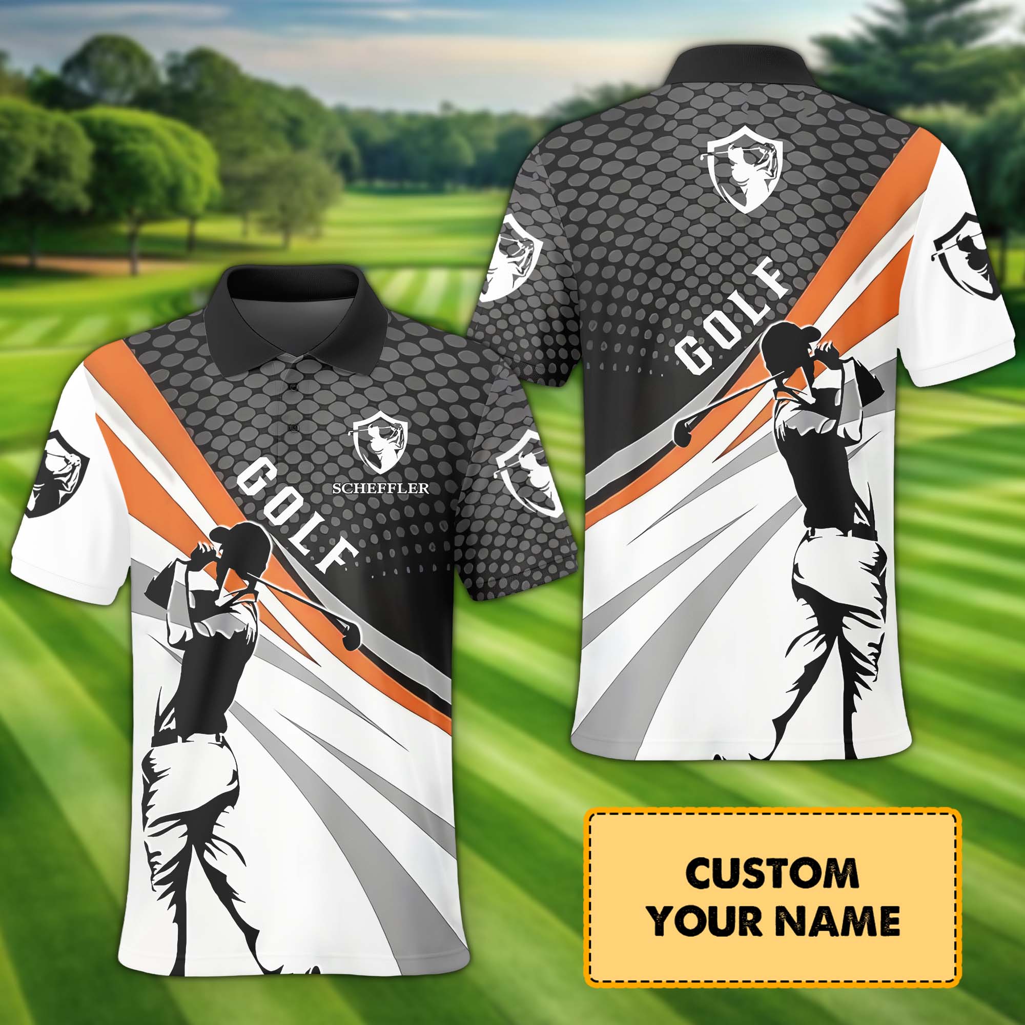 Custom Golf Polo ShirtPersonalized Golf Apparel, Perfect Present For Golfers