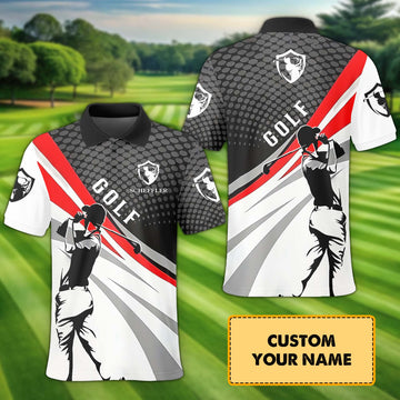 Custom Golf Polo ShirtPersonalized Golf Apparel, Perfect Present For Golfers