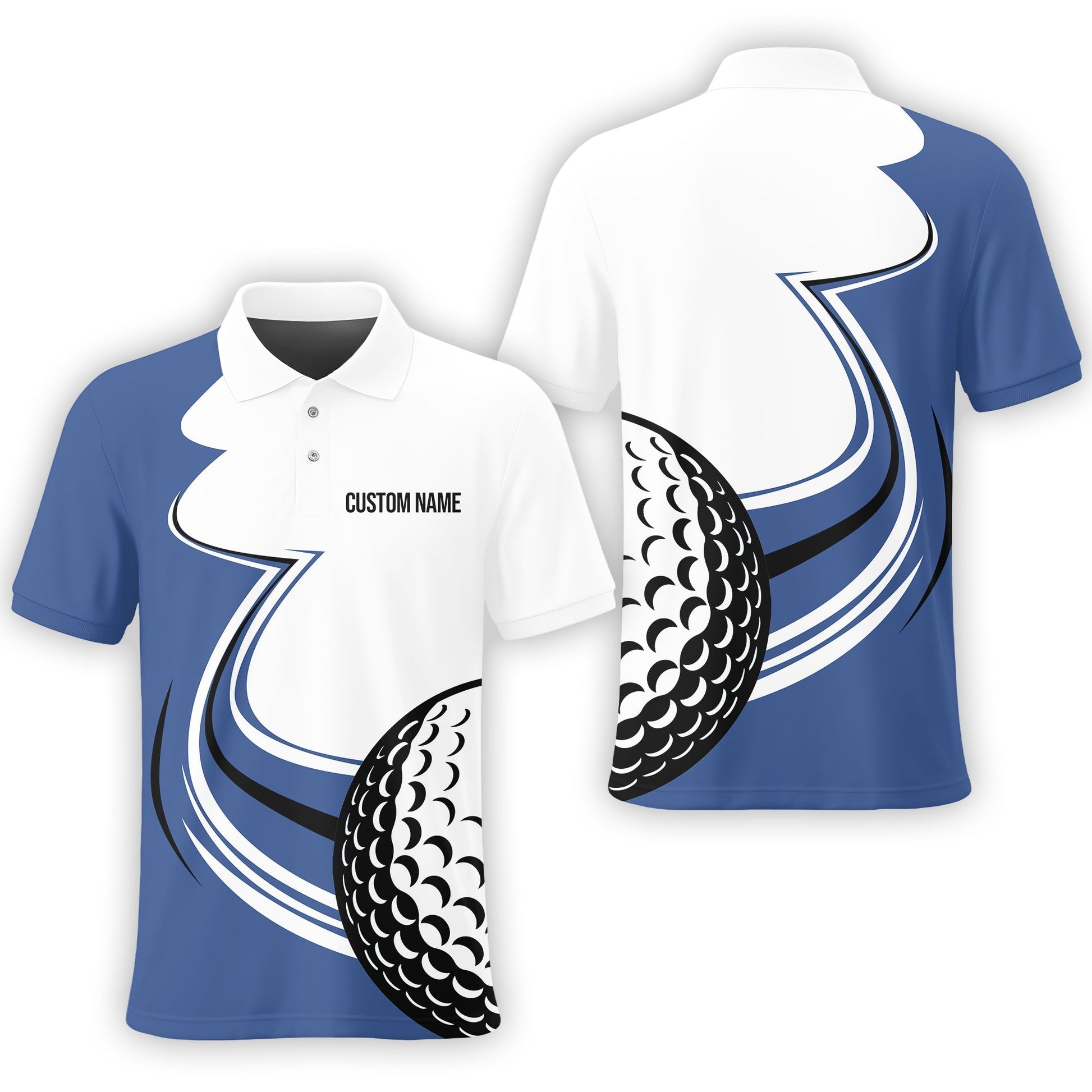 Custom Golf Polo Shirtersonalized Golf Apparel, Perfect Gift For Golfers