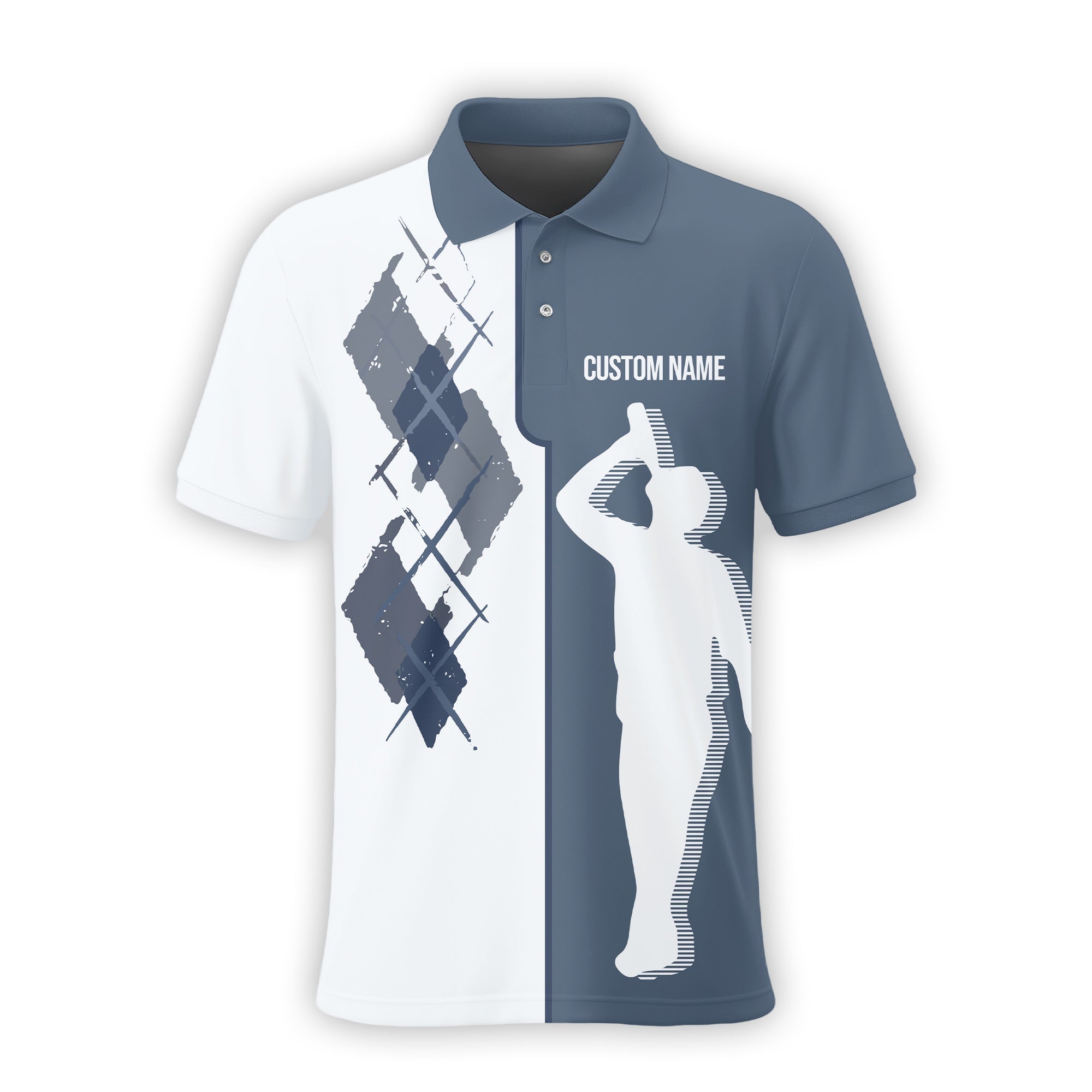 Swing Swear Drink Repeat Golf Shirt, Custom Polo Shirtresent For Golfer