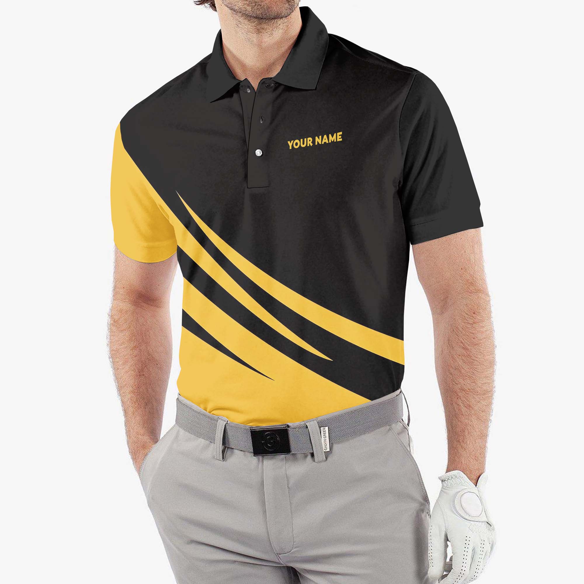 My Drinking Team Has A Golfing Problem Custom Name Golf Polo ShirtGolf Shirt, Gift For Golfers