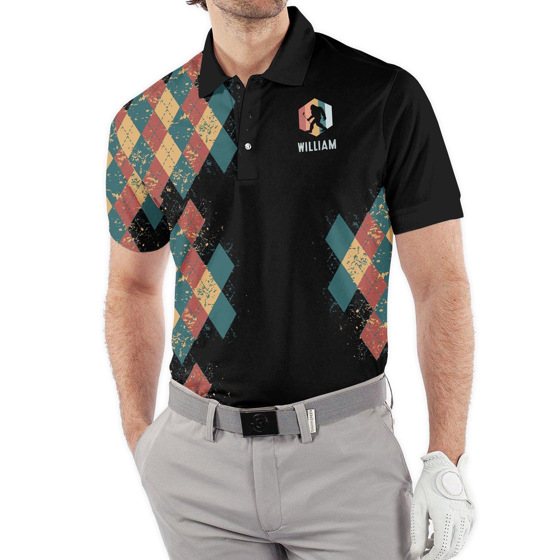 Not All Who Wonder Are Lost, Custom Polo Shirtresent For Golfer