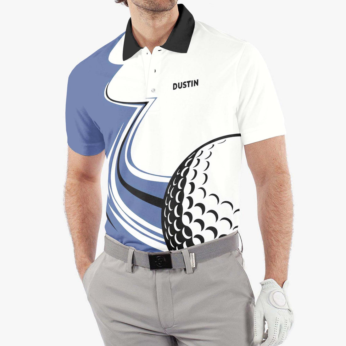 Custom Name Golf Polo ShirtGolf Shirt, Gift For Golfers