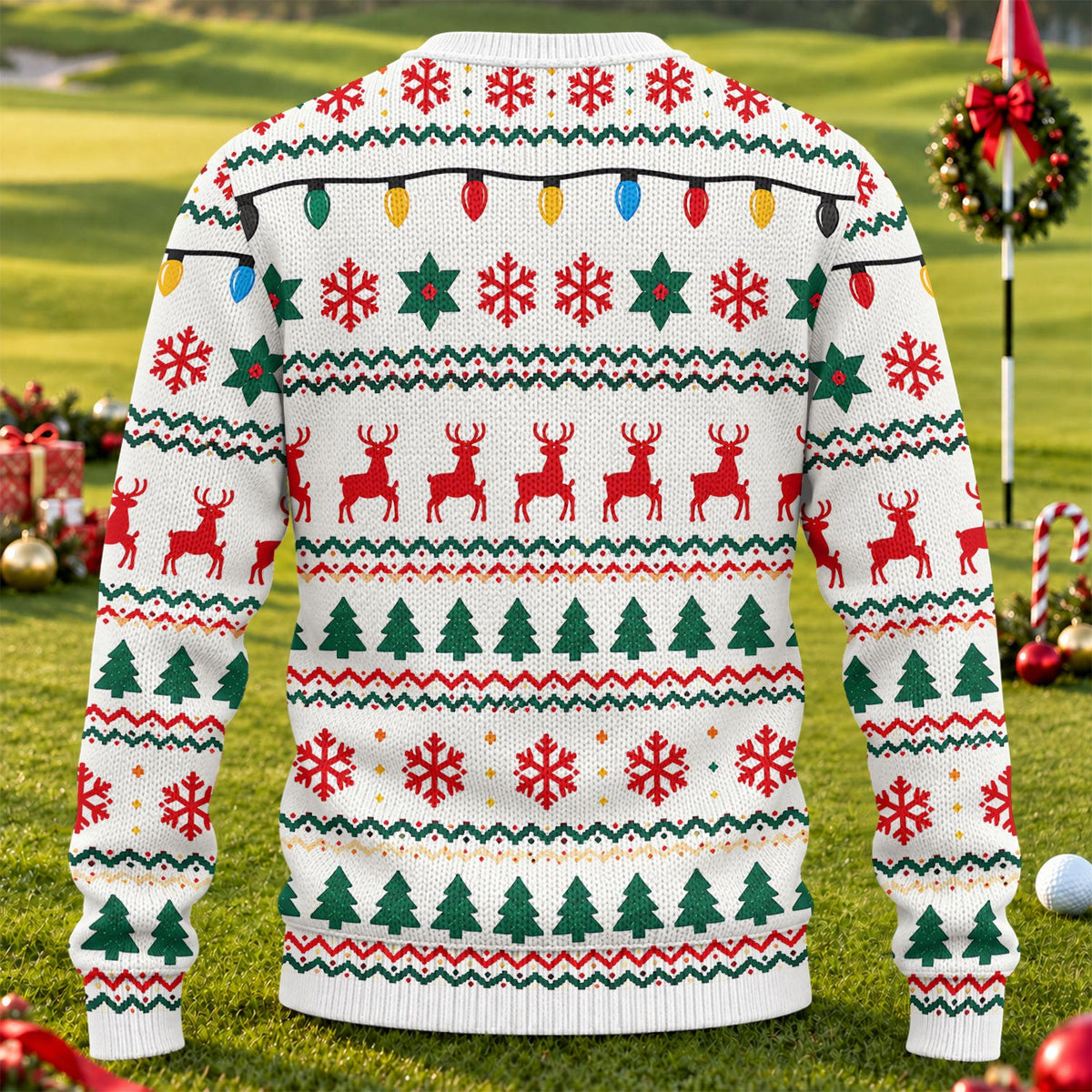 Jingle My Bells Busty Bells Ugly Christmas Sweater, Golf Lover Gifts, Funny Xmas Gift