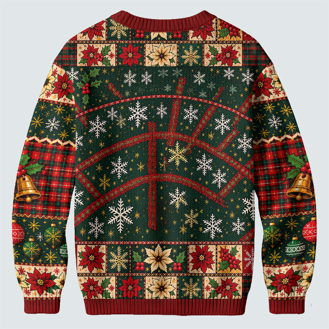 Fore Jesus Santa Hat Ugly Christmas Sweater, Christmas Sweater Gift, Golf Lover Gifts