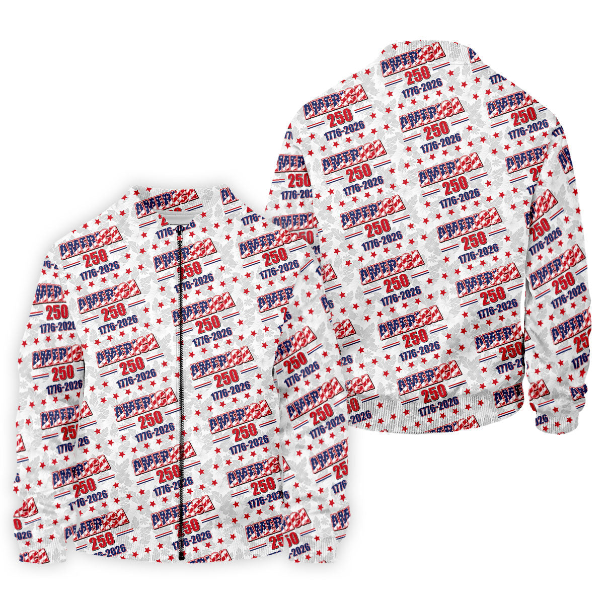 America 250 Tropical Floral 4th Of July Golf Shirt, Patriotic Golf Shirt, Golf Shirts For Men