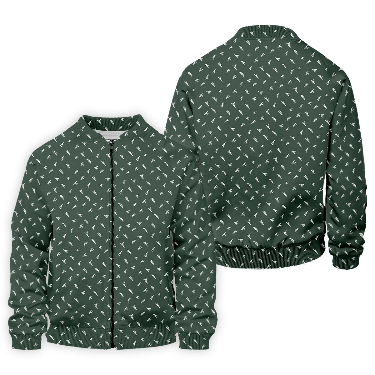 Naughty Position Dark Green Fun Golf Shirts For Men, Valentines Golf Gift, Polo ShirtFor Men, Golf Gift For Men