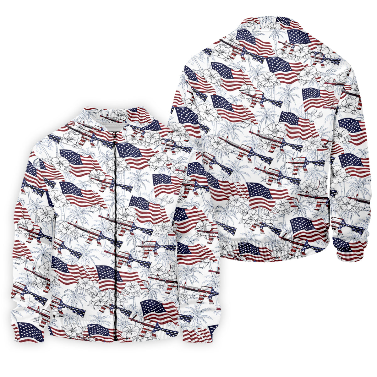 Hawaiian American Golf Tops For Men, 250th Anniversary Patriotic Golf Shirt, Polo ShirtFor Men