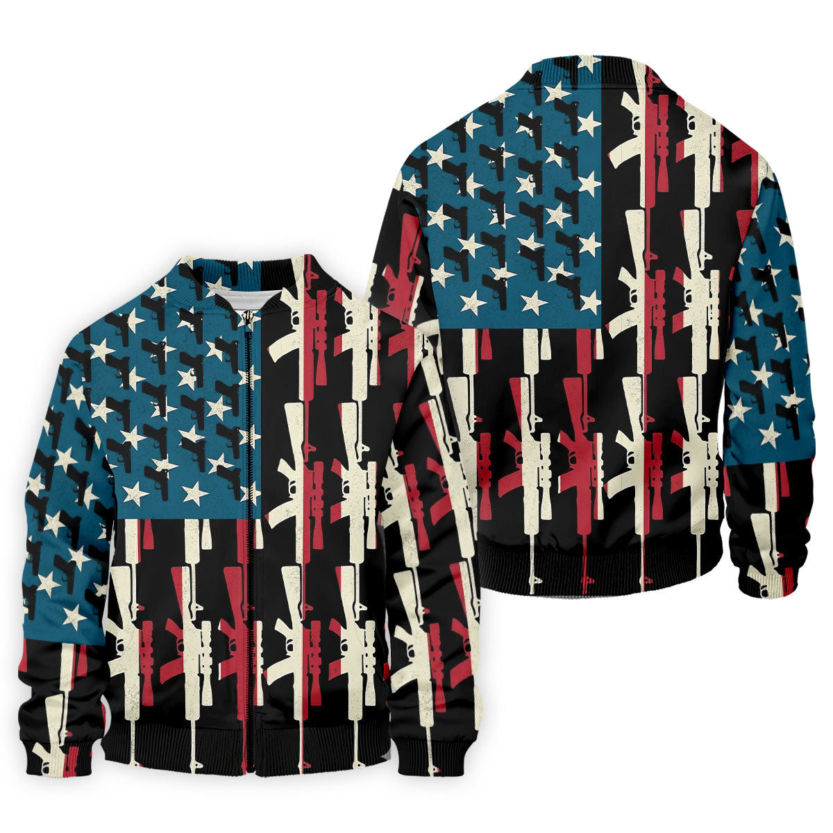 American Flag Pattern Army Theme Patriotic Golf Shirt, 250th Anniversary Golf Shirts For Men, Polo Shirt Men