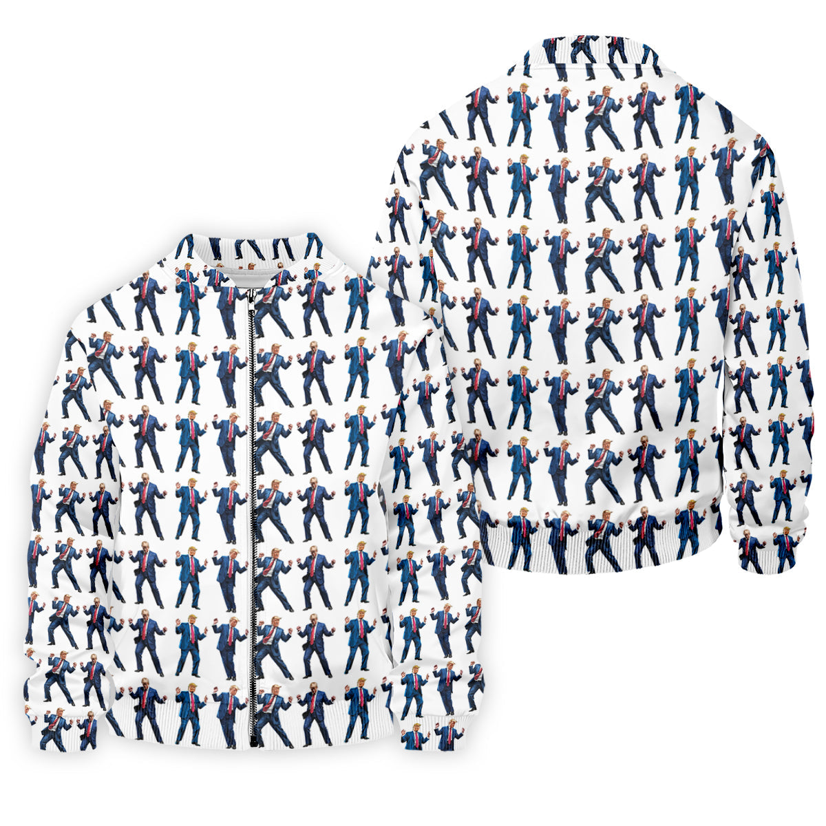 Christmas Trump Dancing Golf Tops For Men, Christmas Golf Polos Shirt, Men Golf Apparel