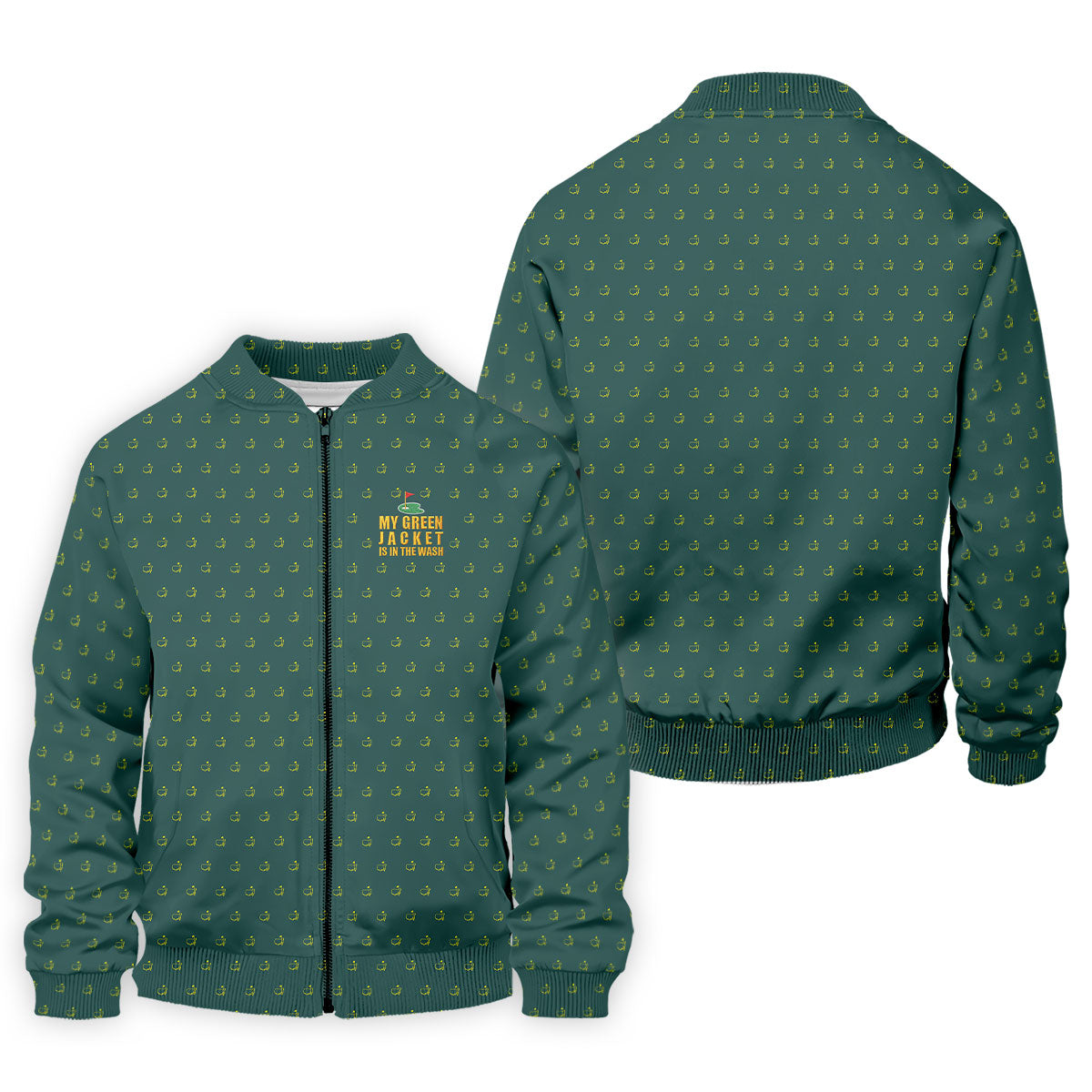 My Green Jacket Is In The Wash Golf Tournament Polo ShirtGolf Shirts For Men, Polo For Men