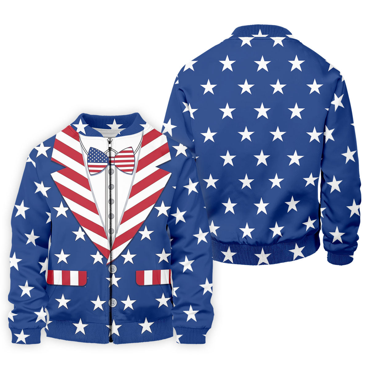 US Flag Costume Patriotic 4th Of July Golf Shirt, 250th Anniversary Polo Shirt Men