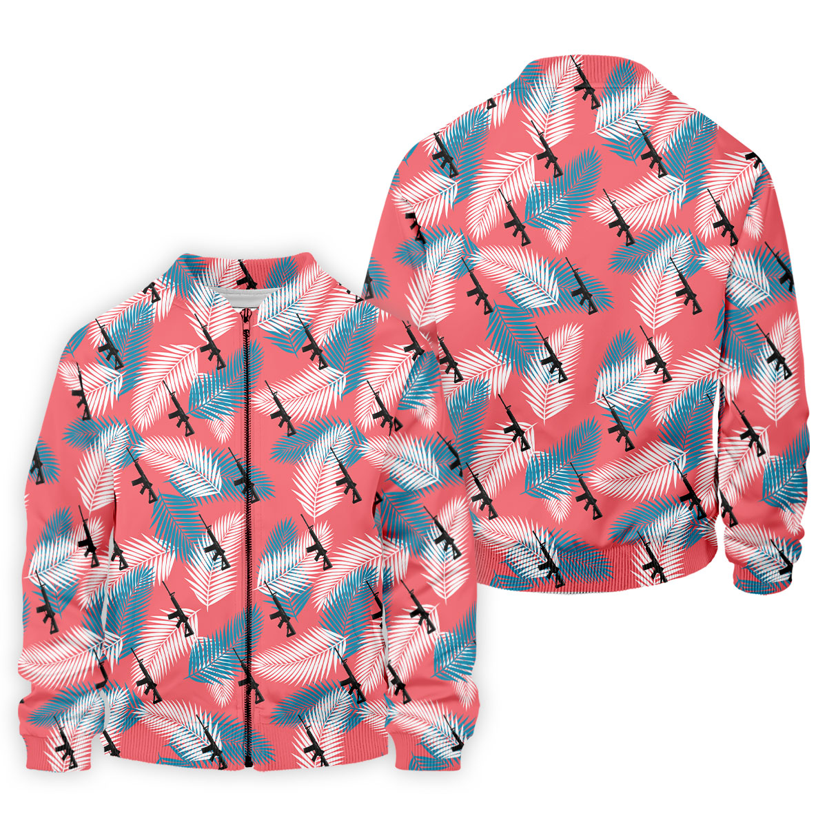 Freedom Lifestyle Green And Pink Hawaiian Golf Shirt, Golf Tops For Men, Golf Shirts For Men