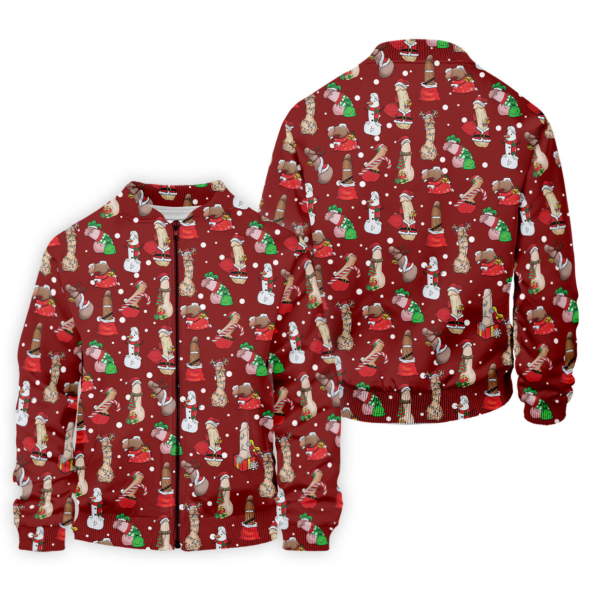 Naughty Santa Hat Christmas Polo Shirt Unique Gift For Golfer, Polo ShirtFor Men, Golf Gift For Men