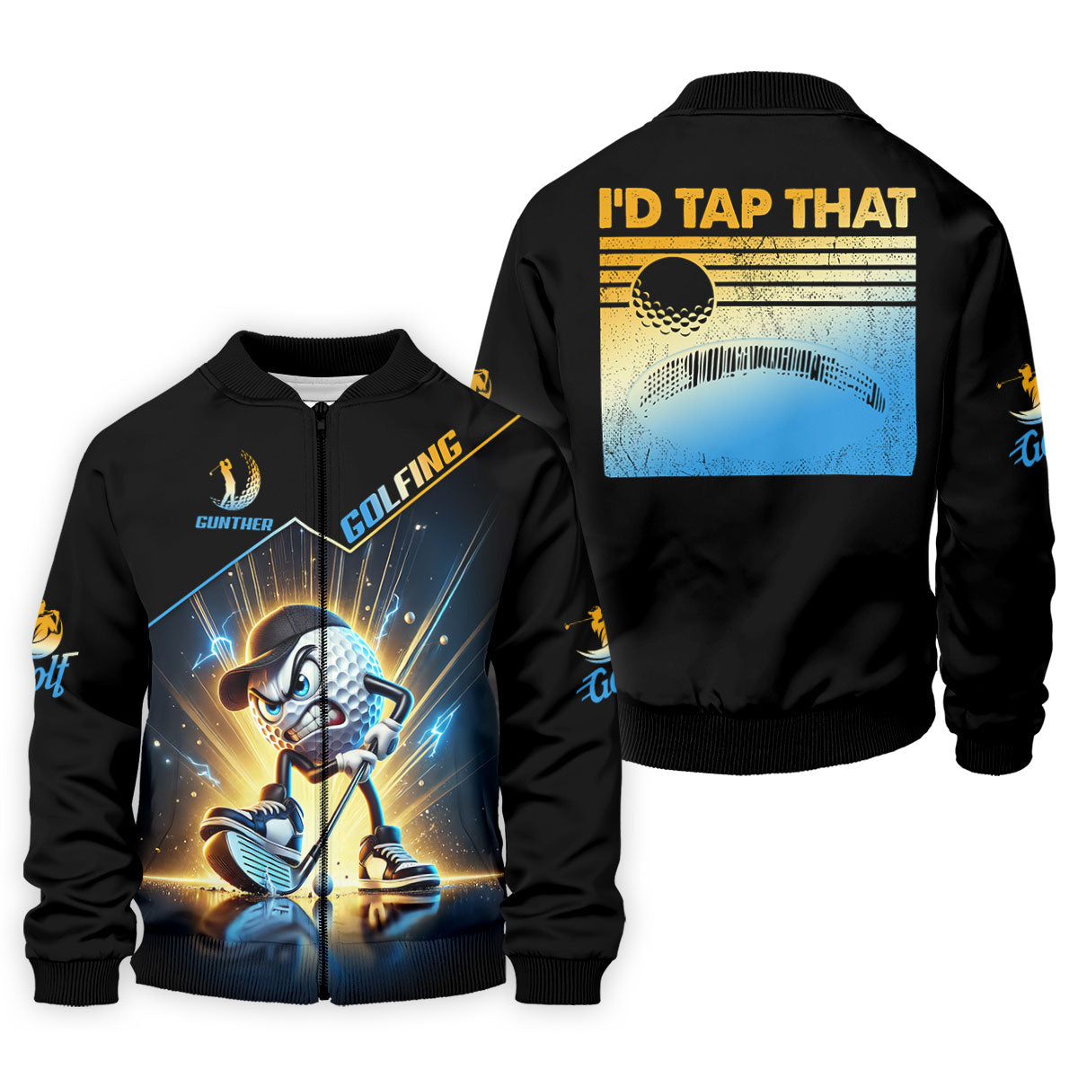 I'd Tap That Fun Golf Shirt, Golf Tops For Men, Golf Shirts For Men, Golf Gift For Men
