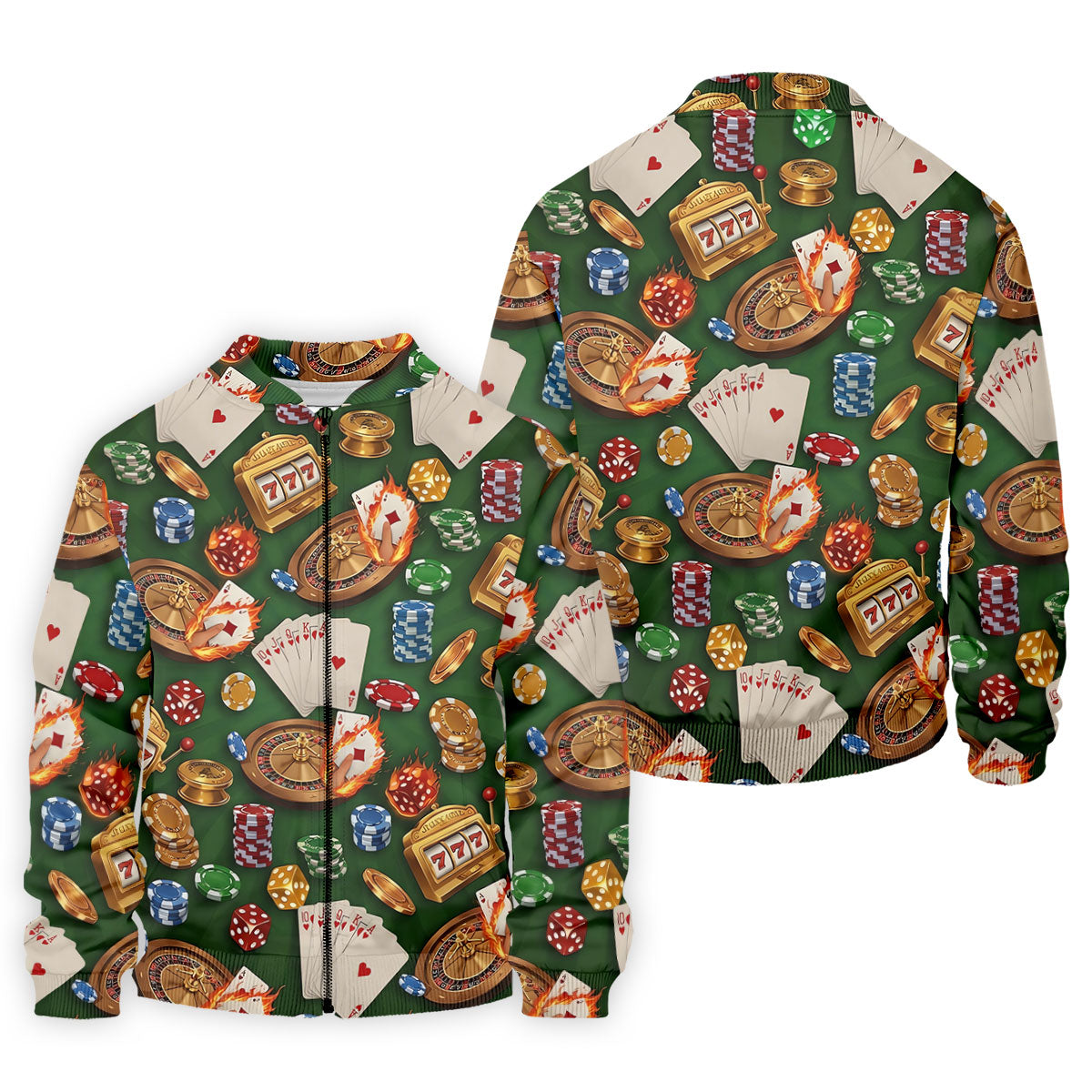 Casino Gambling Poker Golf Tops For Men, Golf Shirts For Men, Polo Shirtor Men, Golfing Apparel