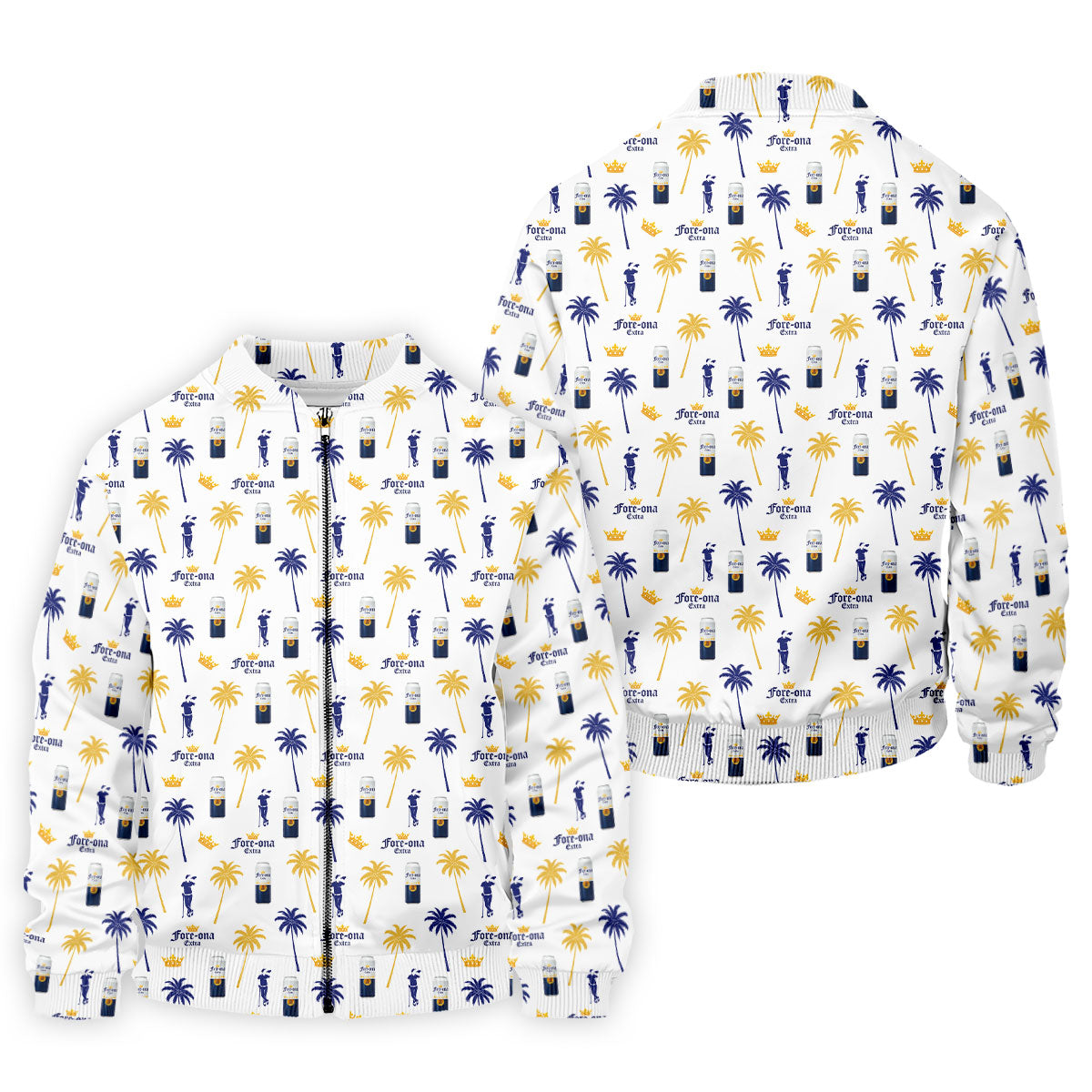 Fore-ona Extra Find Your Fairway Golfer Drinking Men's Funny Golf Shirts, Golf Shirts For Men
