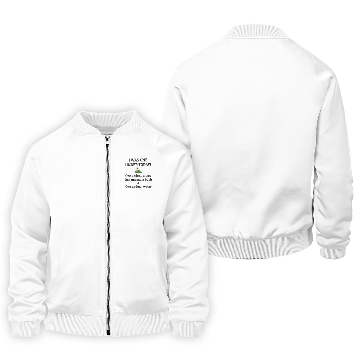 I Was One Under Today White Golf Shirt, Funny Golf Shirt, Golf Shirts For Men, Polo Shirt Men