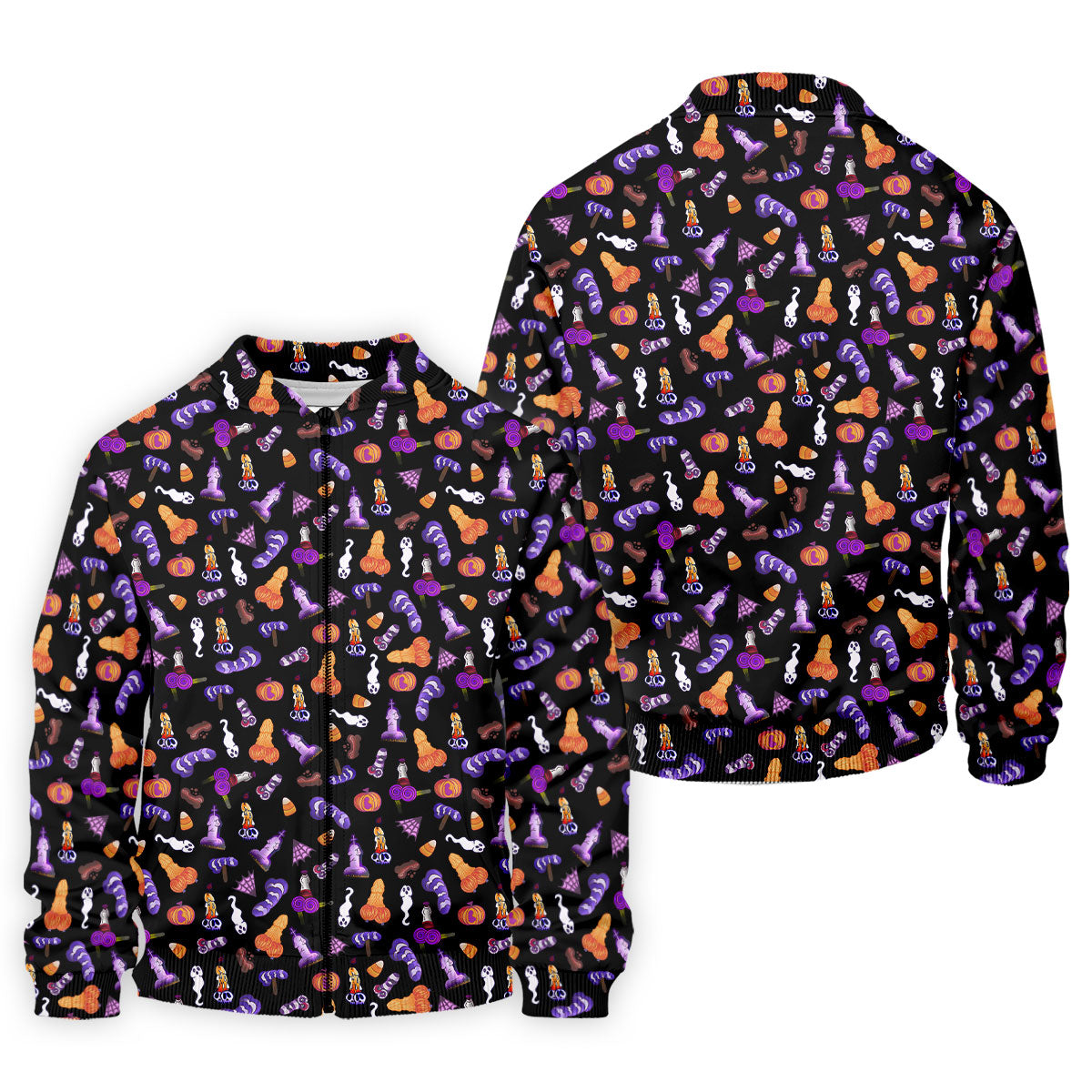 Funny Dirty Black And Purple Halloween Golf Shirt, Fun Golf Shirts For Men, Cool Golf Gift, Halloween Gift