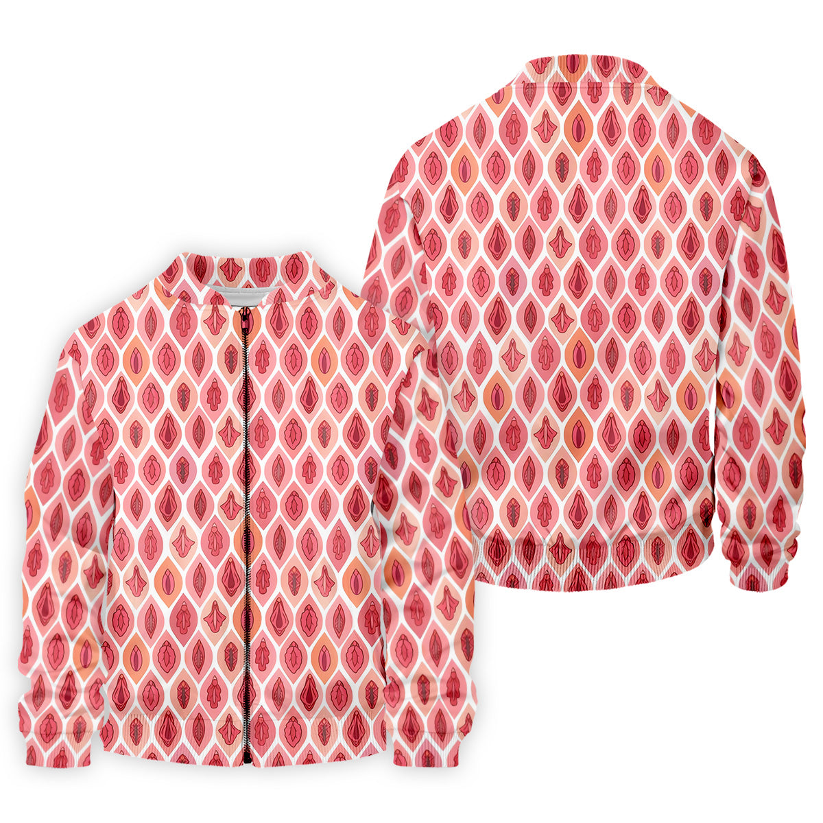 Funny Geometric Pink Golf Shirt, Fun Golf Shirts For Men, Golfing Apparel, Golf Shirts For Men
