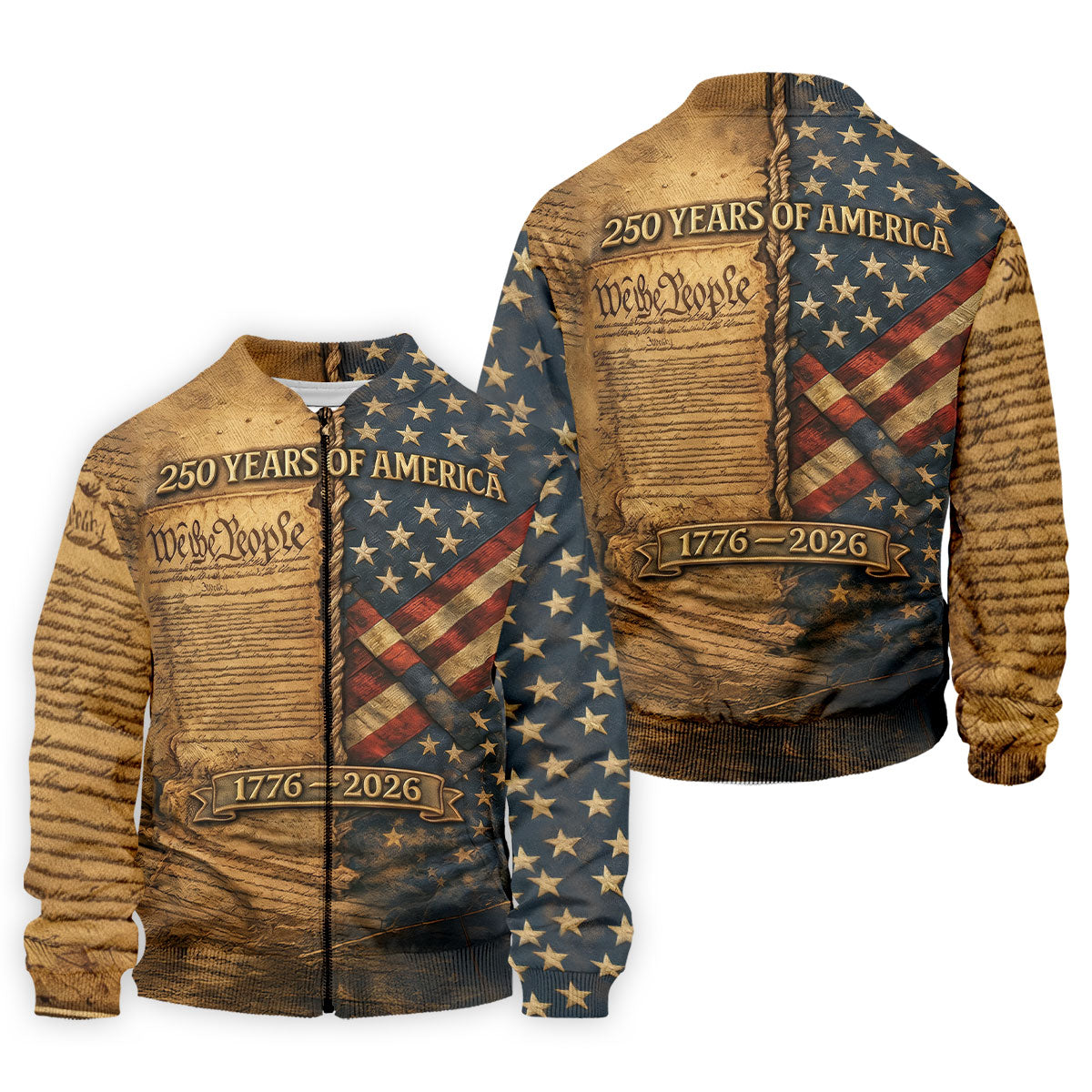 We The People 250 Years Of America 1776-2026 4th Of July Golf Shirt, Retro Golf Shirt, Golf Shirts For Men