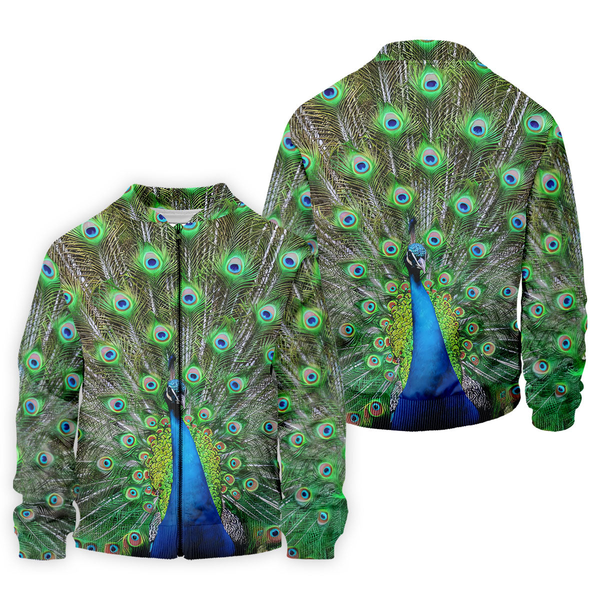 The Peacock Unique Golf Shirt, Golf Tops For Men, Golf Shirts For Men, Polo ShirtFor Men