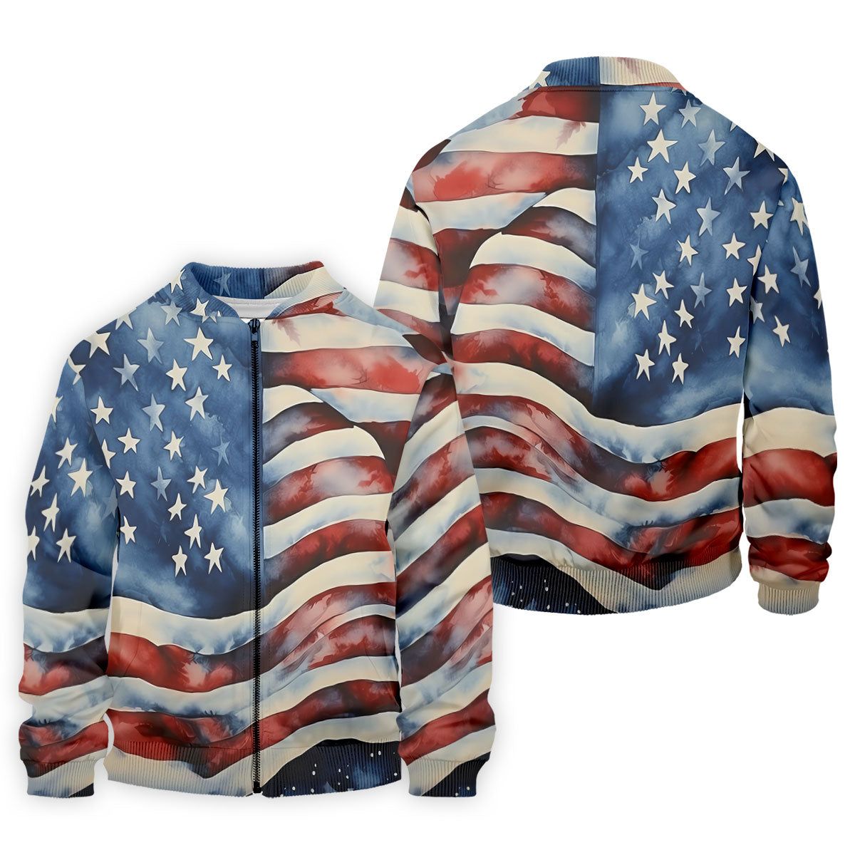 American Flag Golf Shirt, Patriotic Golf Polo Shirt0th Anniversary Polo ShirtFor Men, Golf Shirts For Men