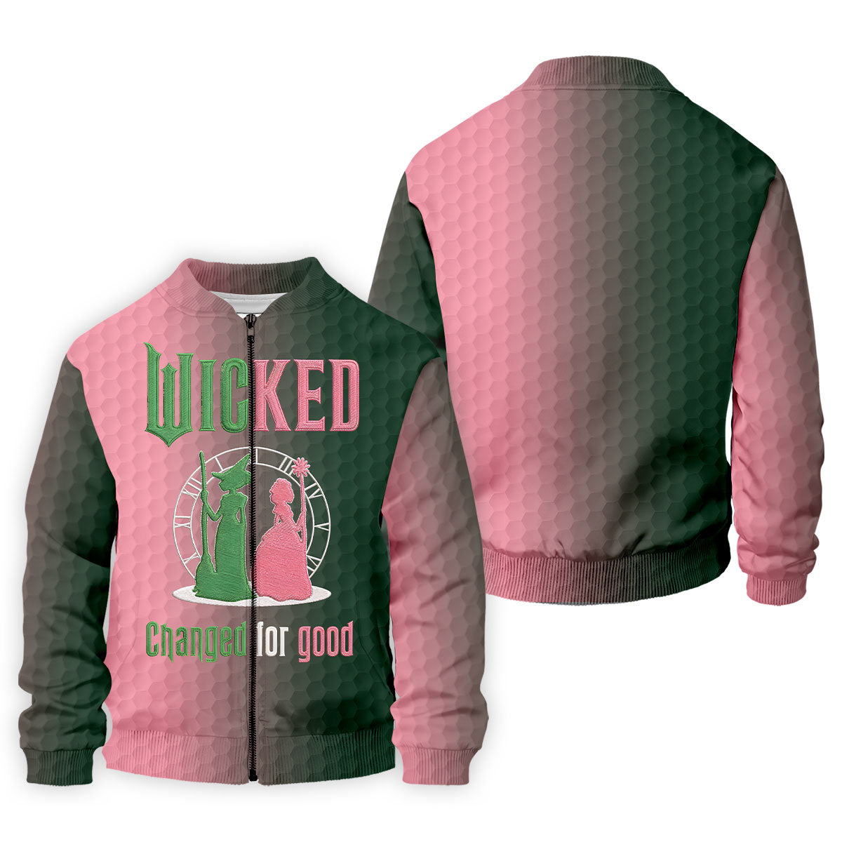 Wicked Changed For Good Embroidered Golf Shirt, Men's Golf Shirt, Hawaiian Golf Shirt