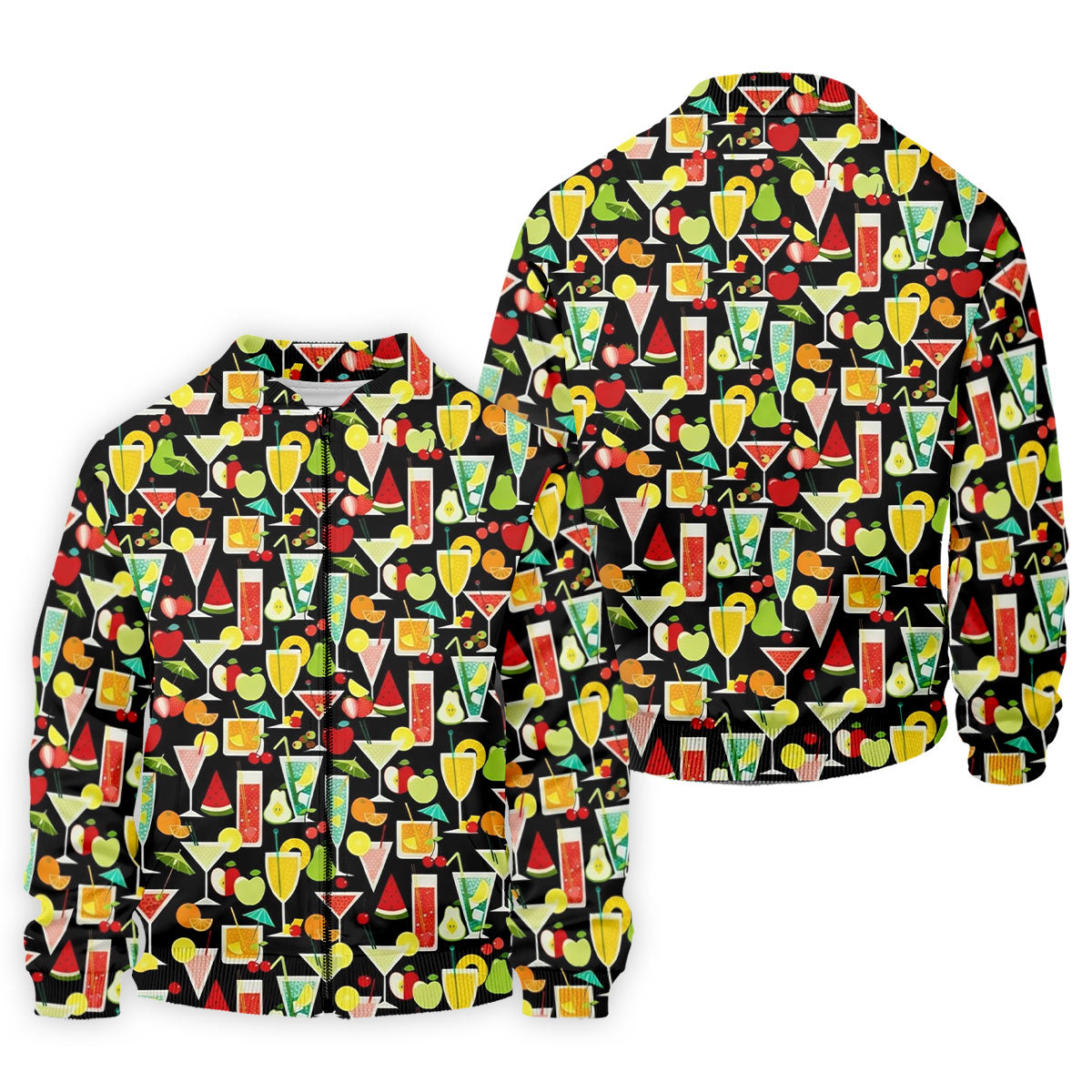 Refreshing Summer Cocktails Funny Golf Shirt, Summer Drinks Golf Tops For Men, Golf Shirts For Men