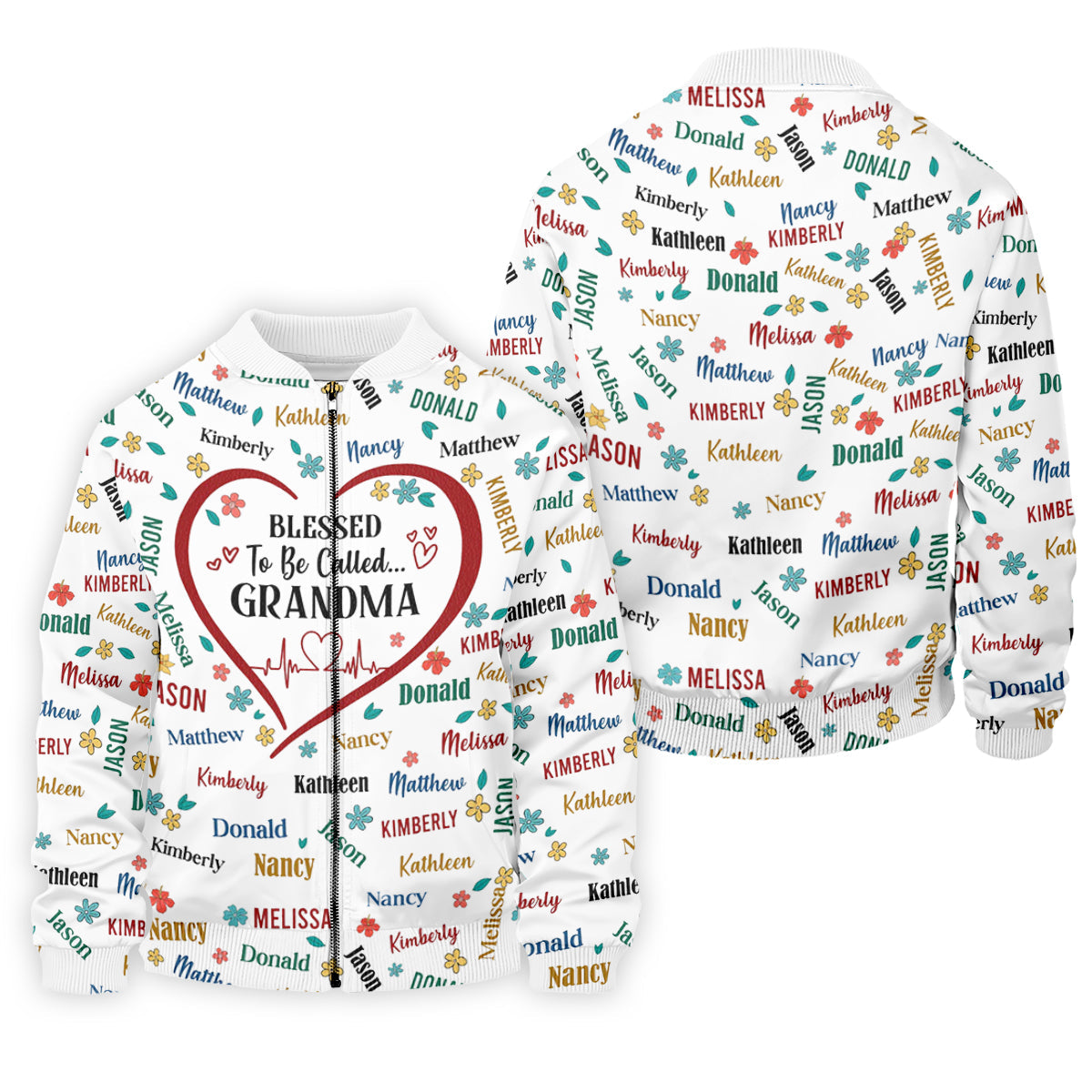 Blessed To Be Call Grandma Custom Name Golf Tops For Men, Cute Golf Outfit, Polo ShirtFor Men, Golf Gift For Men