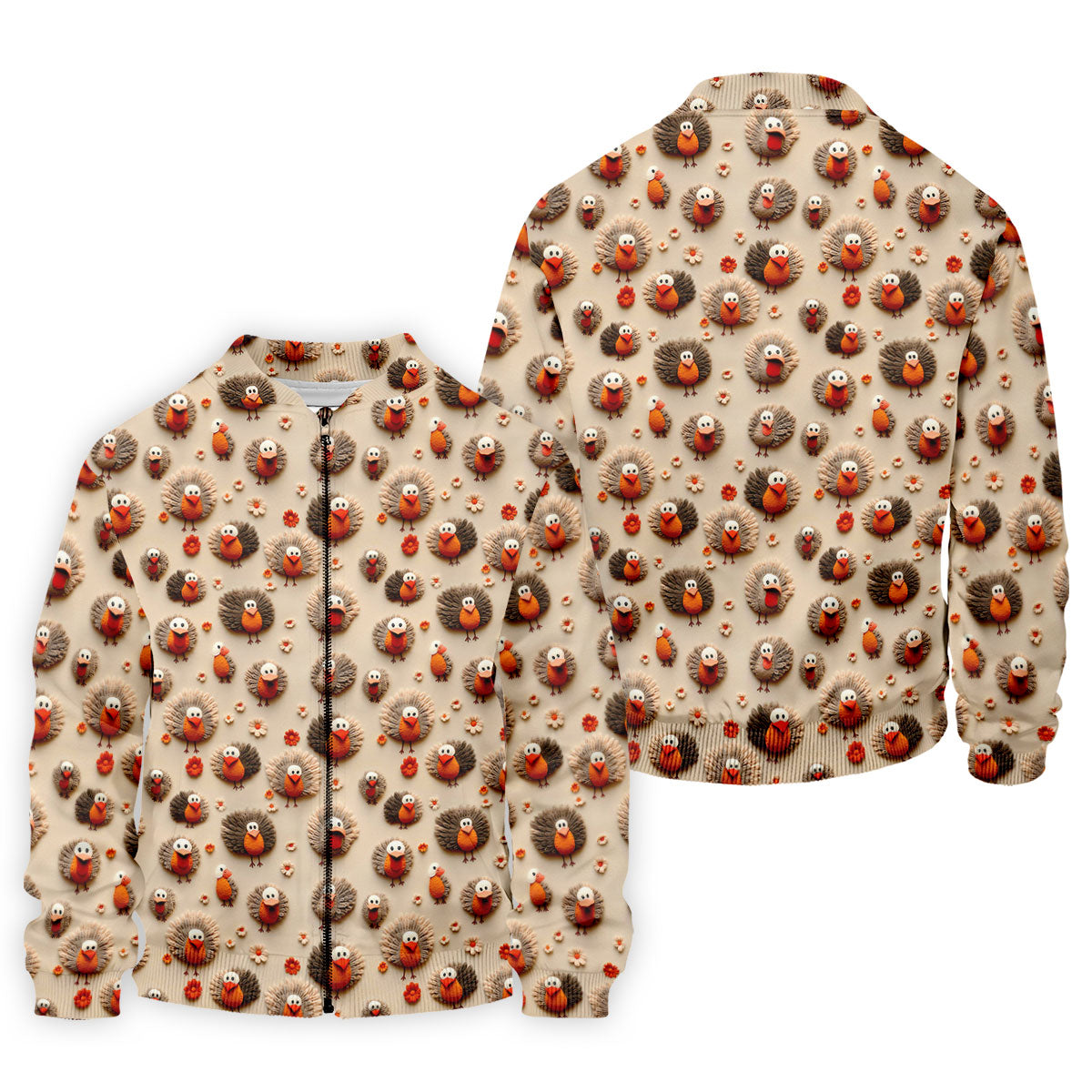 Little Turkey Thanksgiving Golf Tops For Men, Fun Golf Shirts For Men, Polo ShirtFor Men, Golf Gift For Men