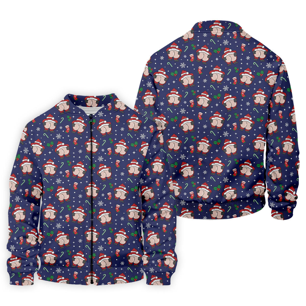 Funny Santa Christmas Golf Tops For Men, Christmas Golf Shirt, Polo Shirtor Men, Golfing Apparel