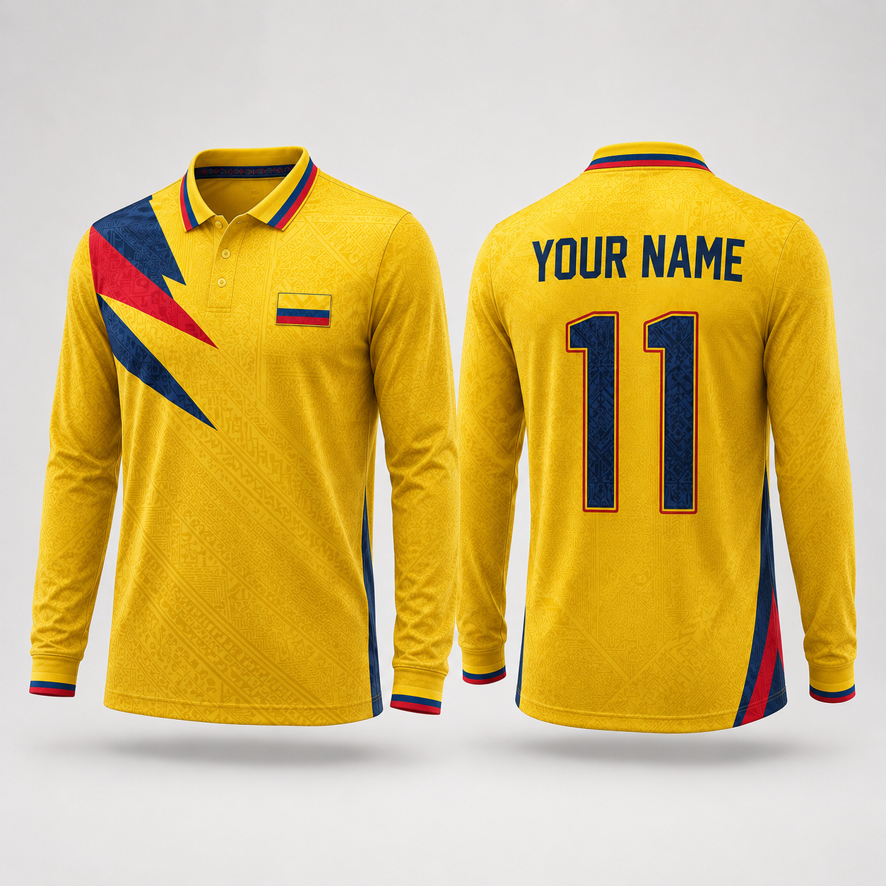 Colombian Heritage V-NeckMen Football Lover, Colombian Soccer Jersey, Soccer Fan Gift