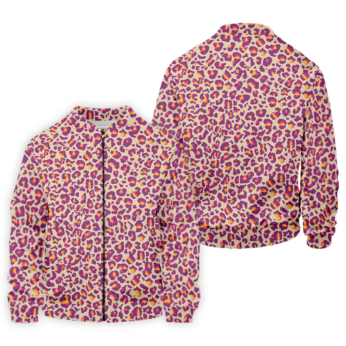 Pink Leopard Golf Tops For Men, Golf Gift For Men, Golf Shirts For Men, Golfing Apparel