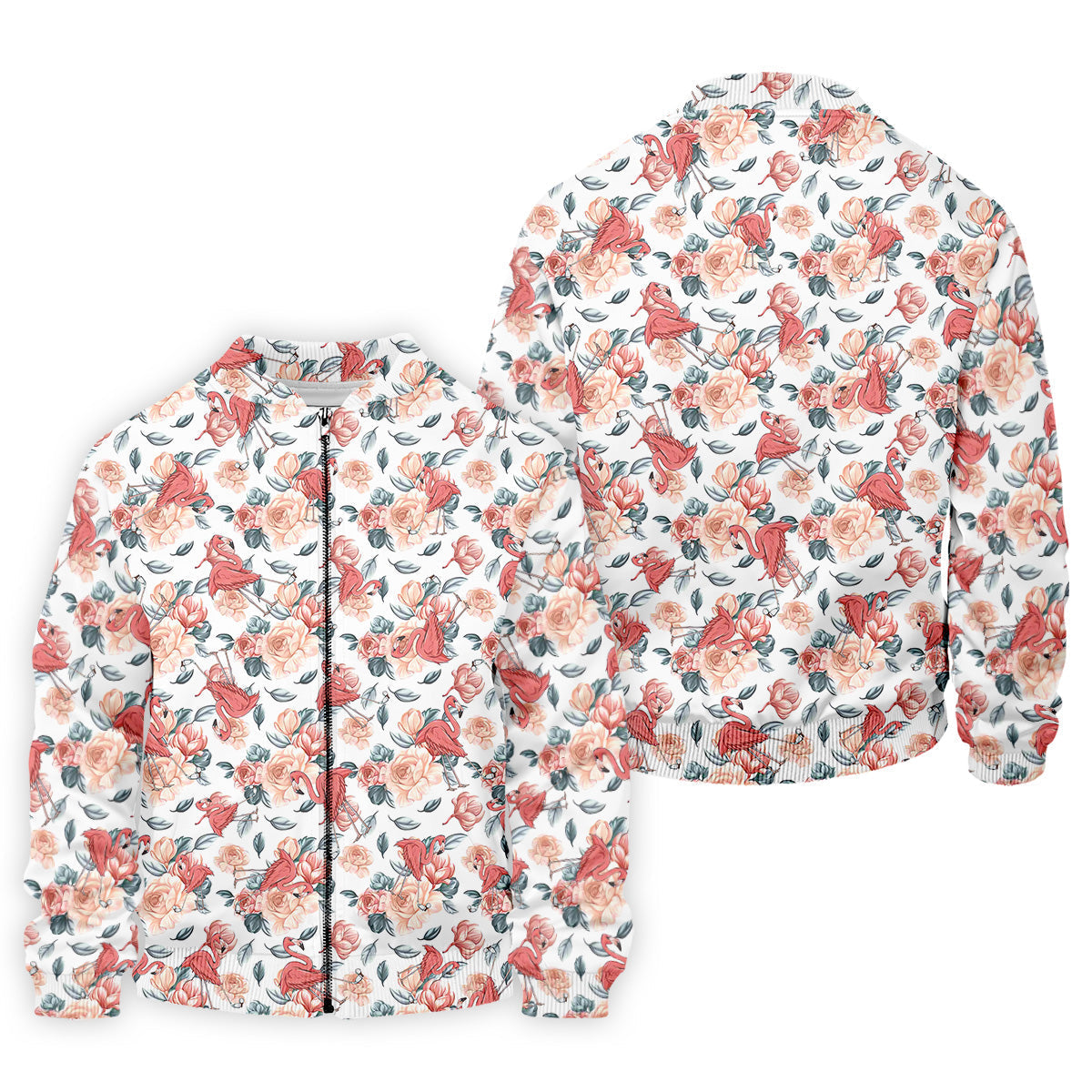 Floral Golf Shirt With Funny Flaming, Cute Golf Outfit, Mens Golf Polo Shirt Men Sweatshirt, Golfing Apparel